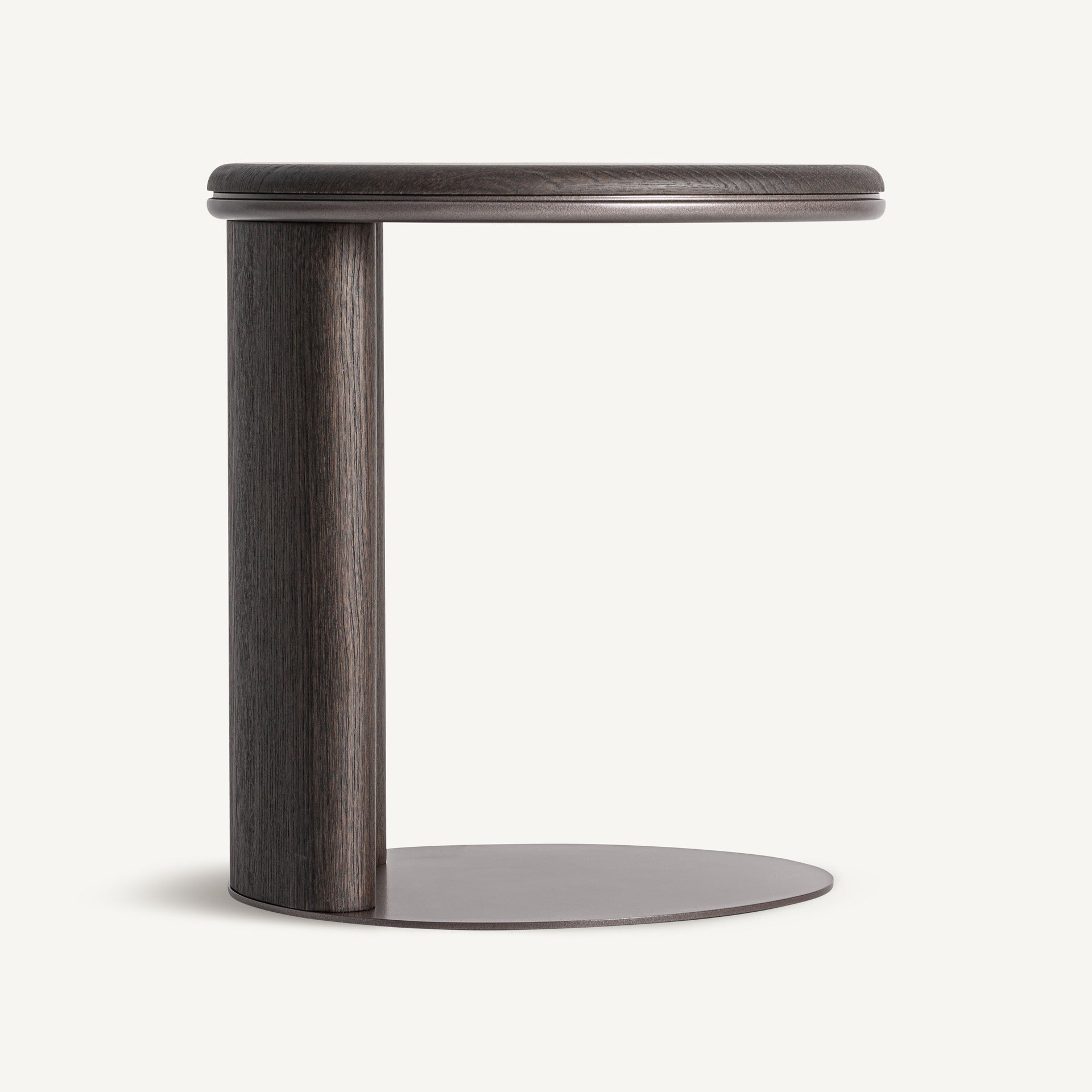 PRAVIA Brown Side Table