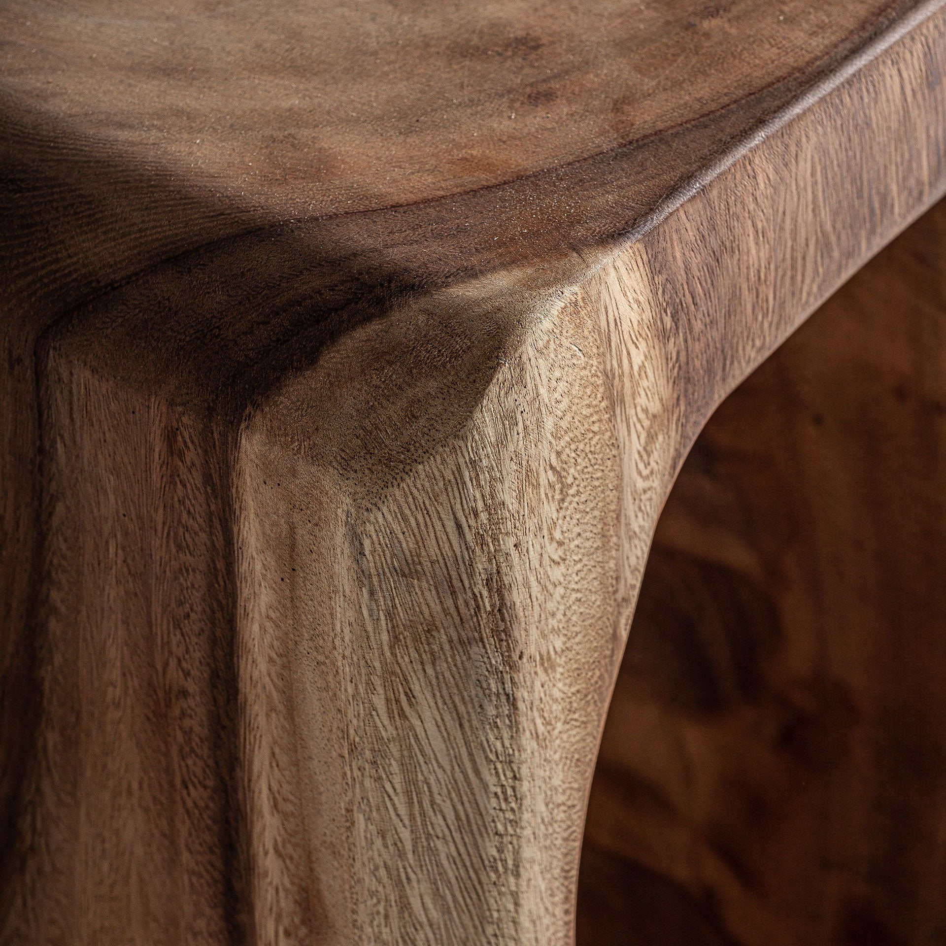 Boční stolek RAILWAY suarové dřevo