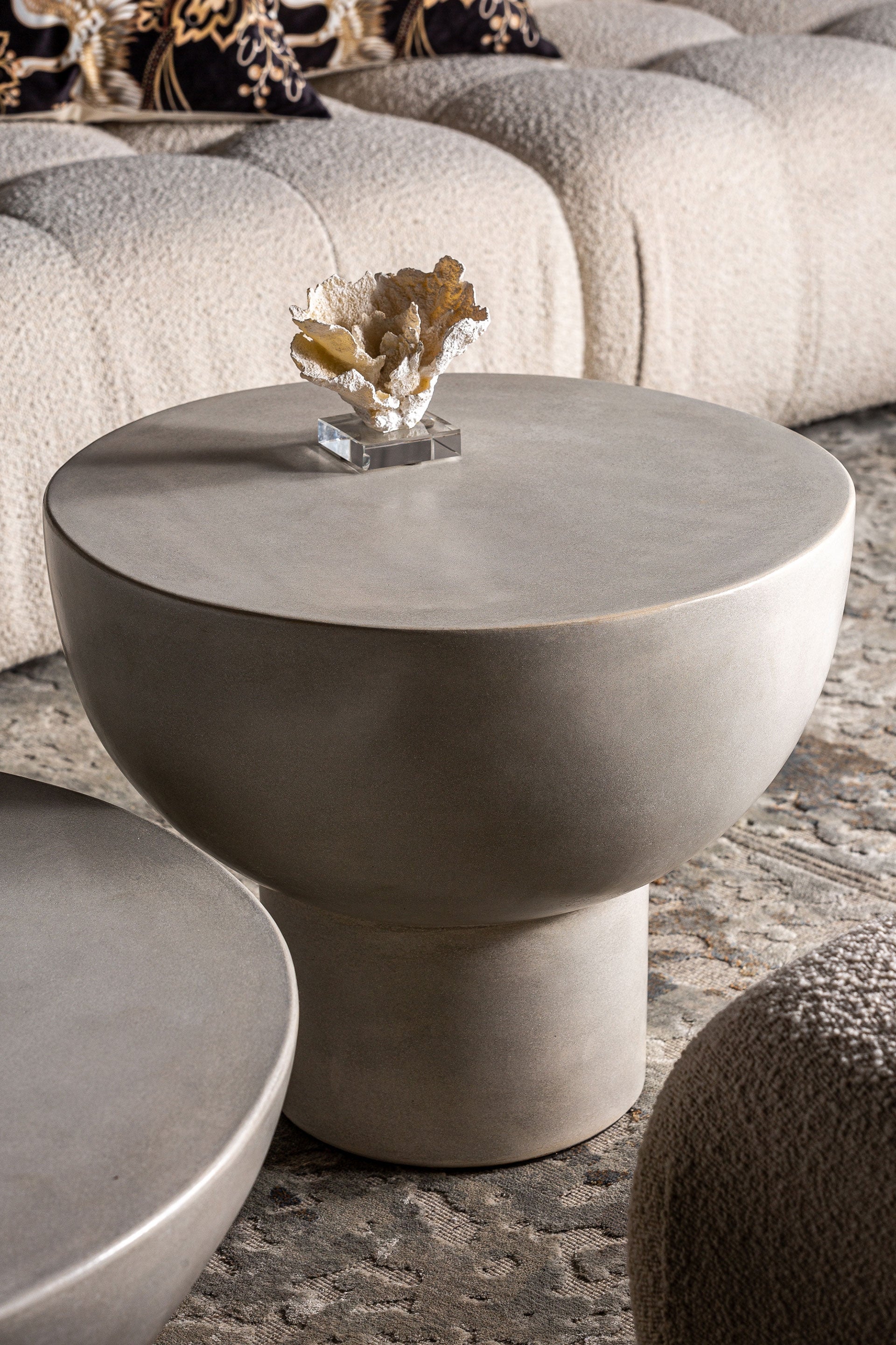 TELFS Gray Coffee Table