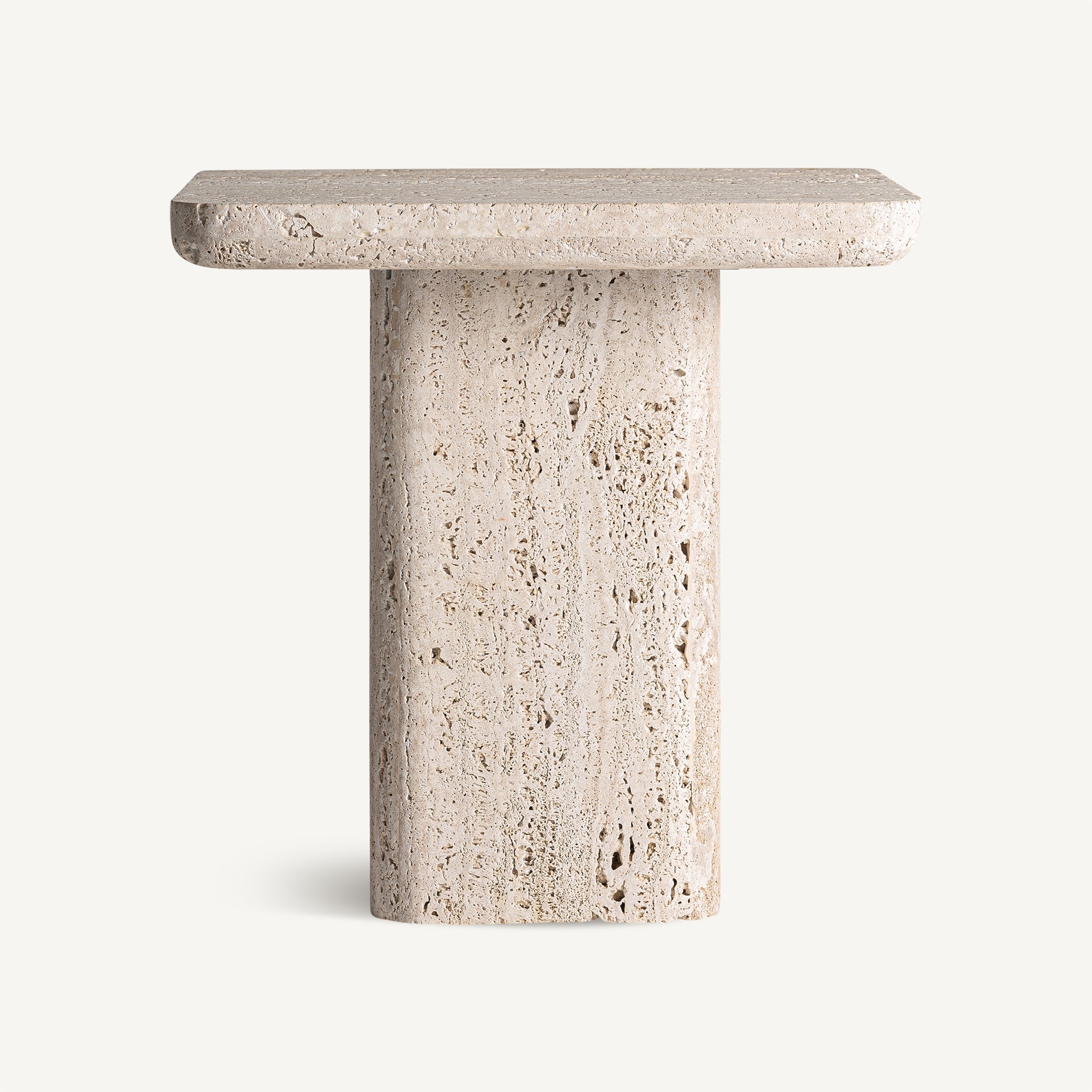 THEUVILLE Side Table Travertine