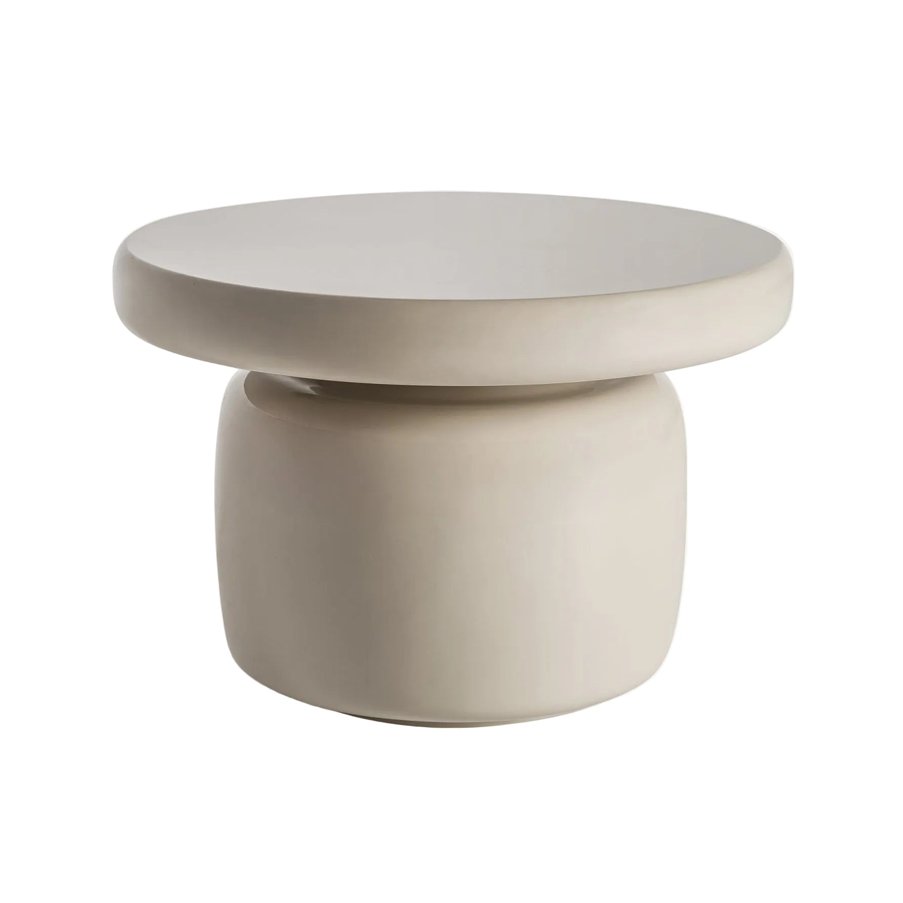 Konferenční stolek ZORBIG zlomená bílá