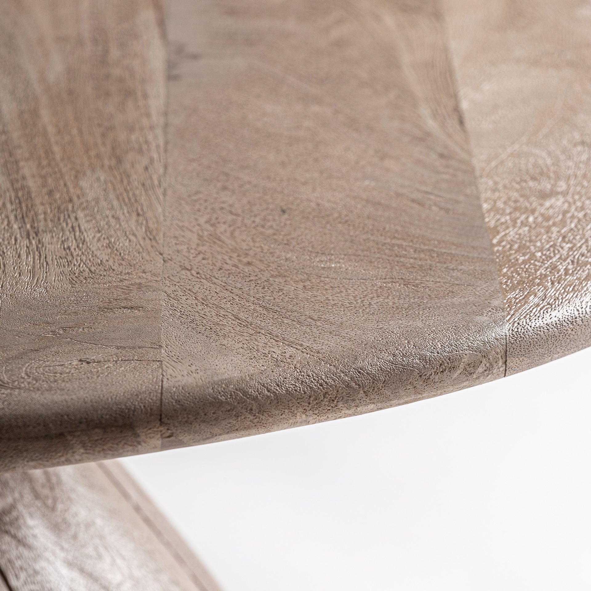 Kulatý konferenční stolek JACQUARD z mangového dřeva