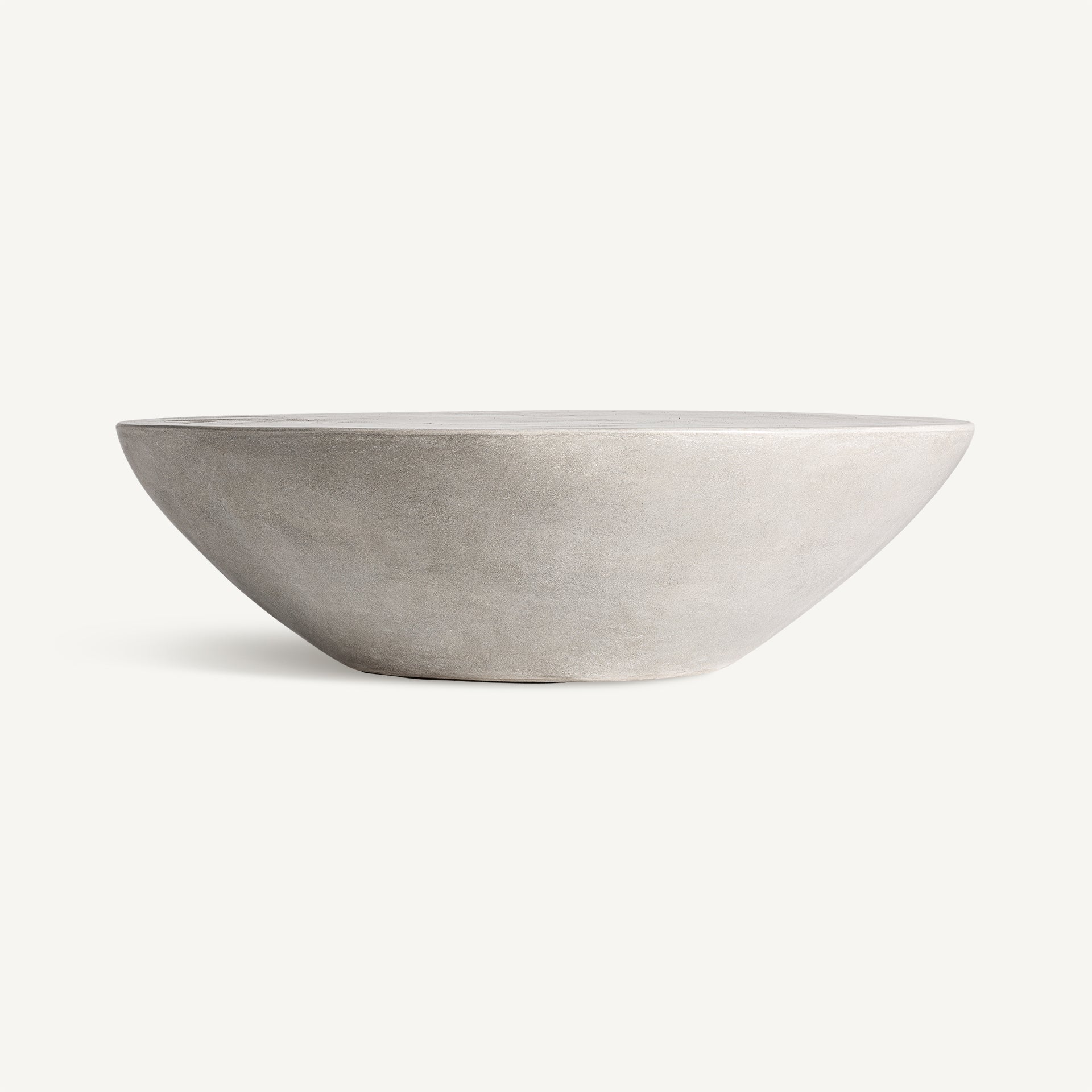 Gray Round Coffee Table TELFS