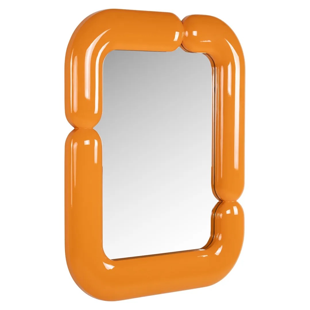 AYLA wall mirror orange