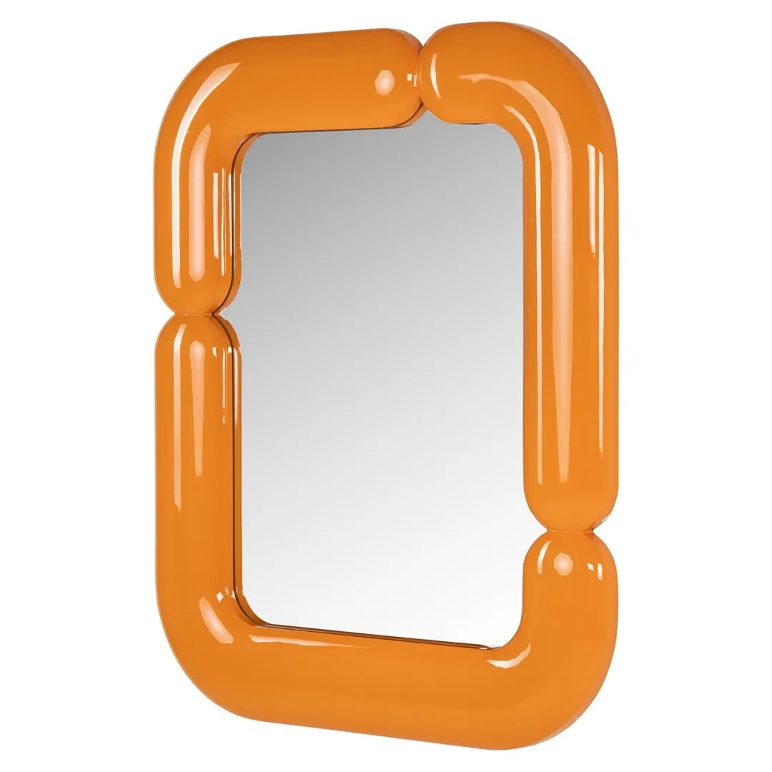 AYLA wall mirror orange