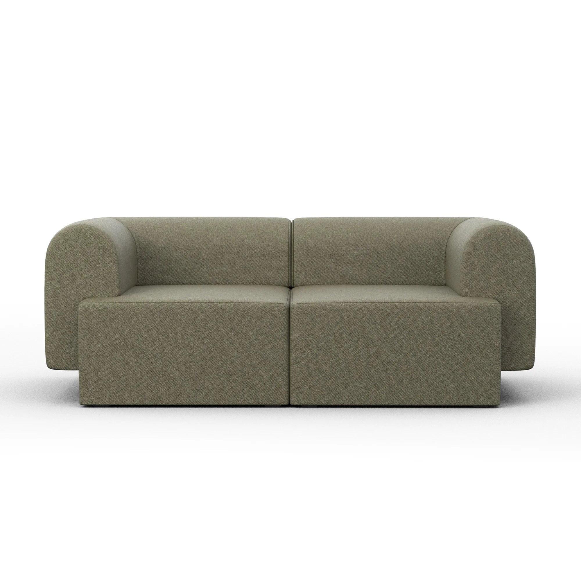 Sofa pro 2 osoby TORI zelená