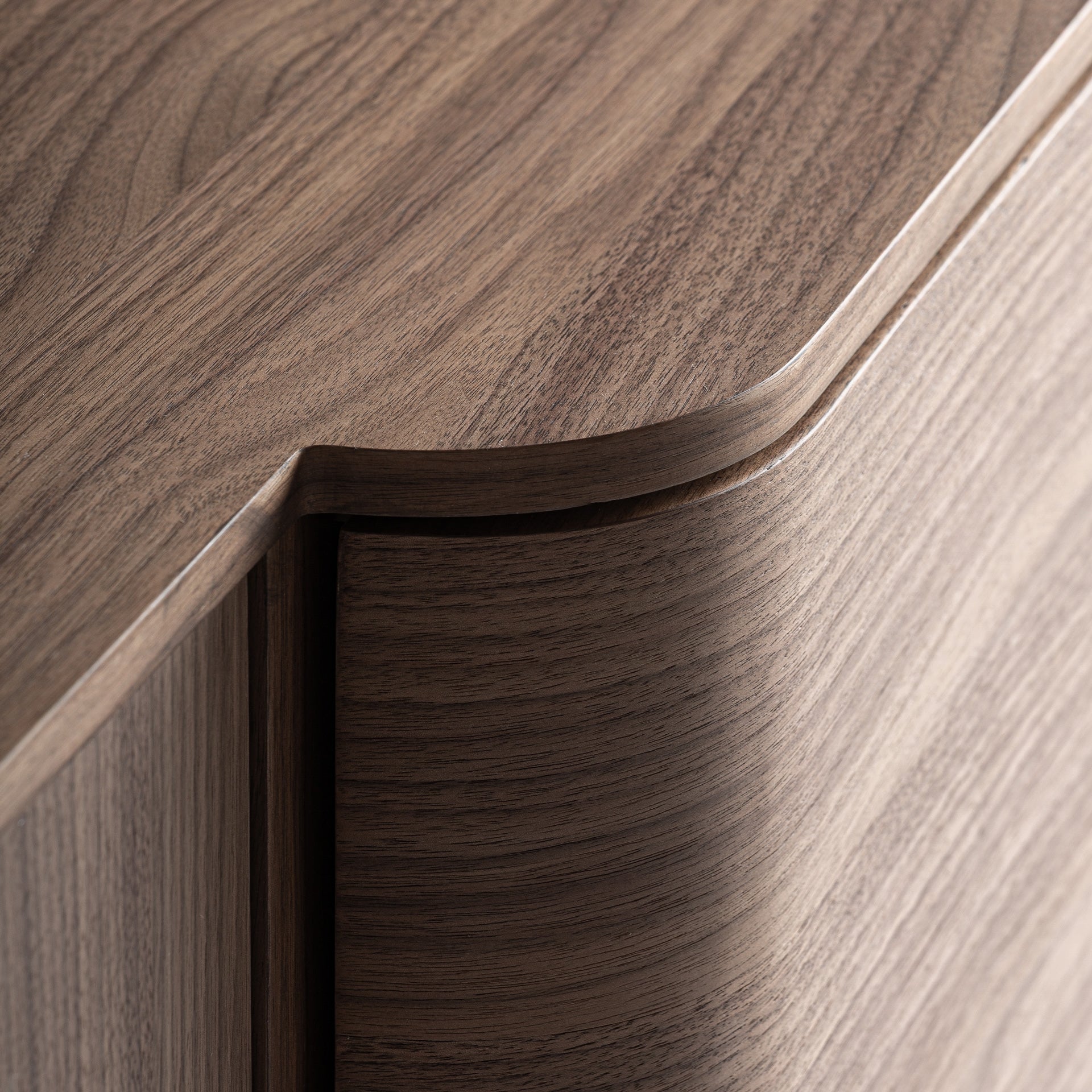 Televizní stolek KEXBY ořechový dýha