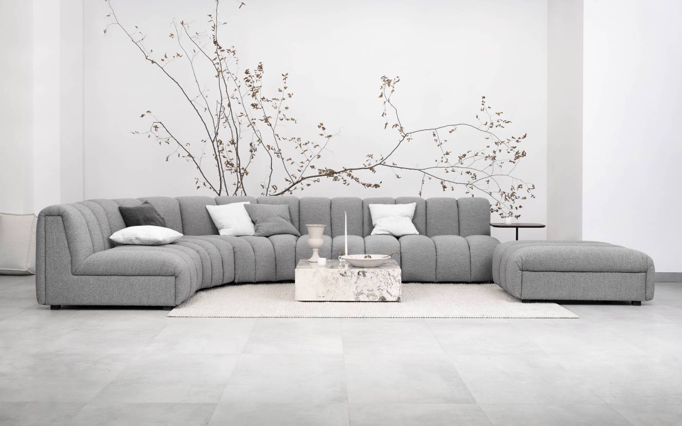 Narożnik prawostronny NONU Rosanero    Eye on Design