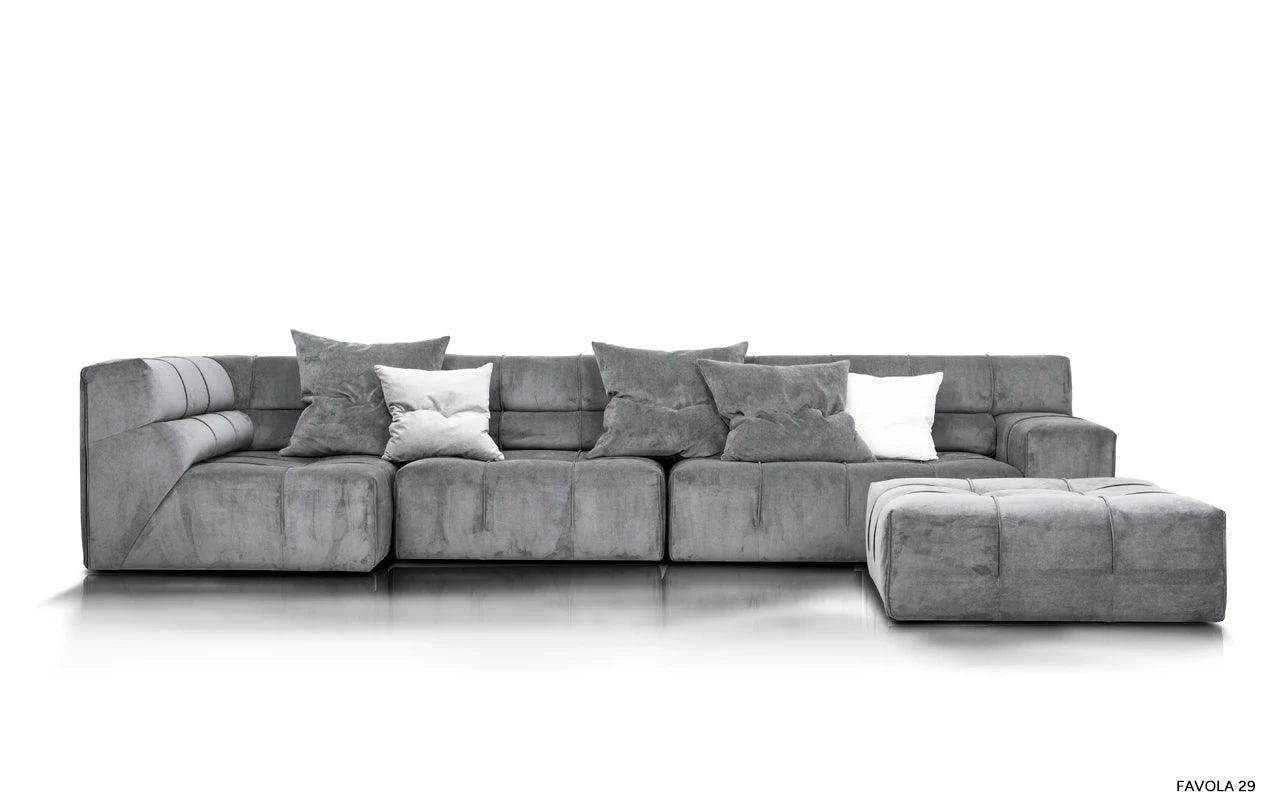 Narożnik prawostronny CHLOE Rosanero    Eye on Design