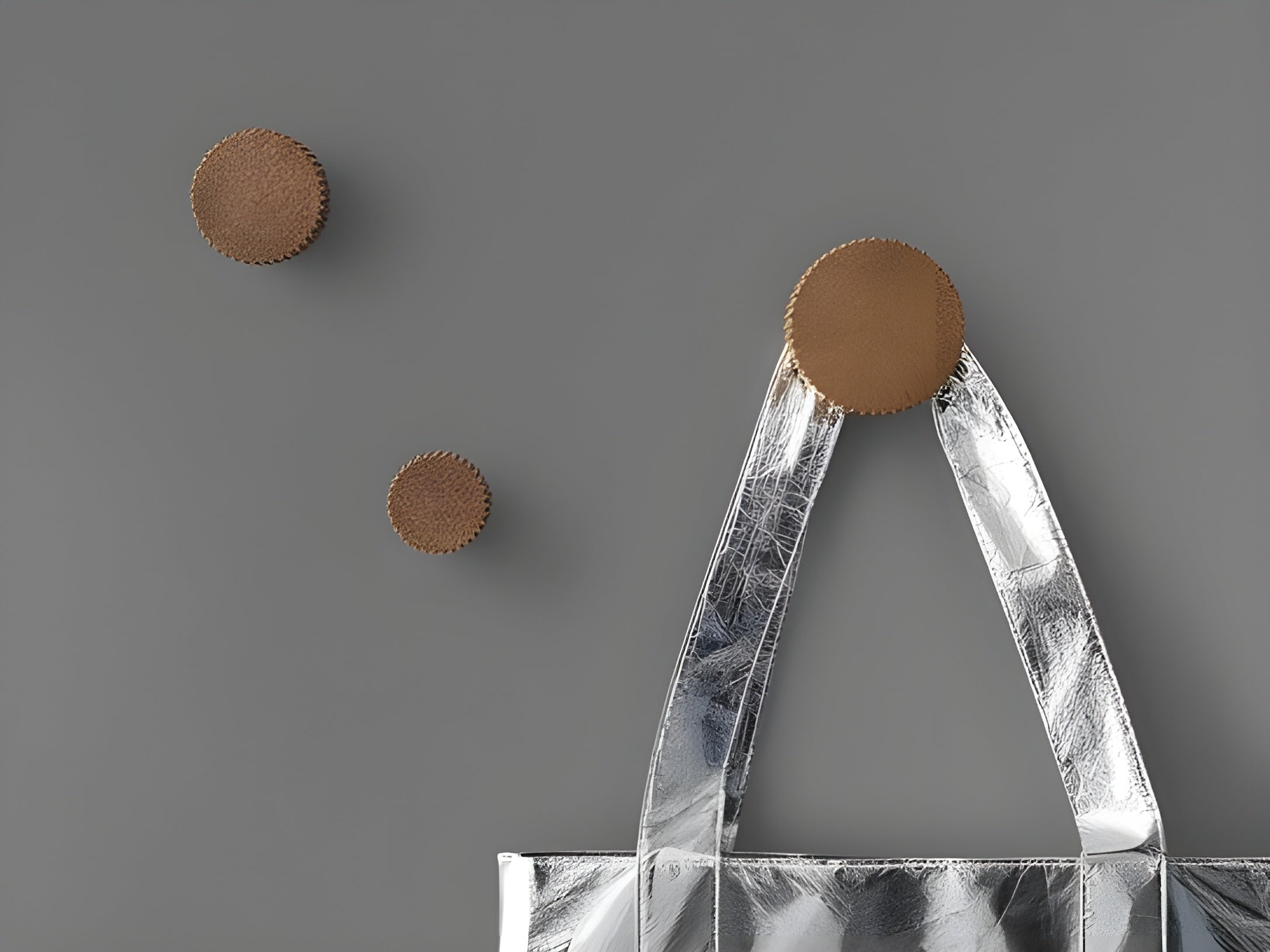 Wieszak CHIP brązowy