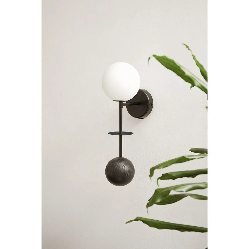 Nástěnné svítidlo OIO černé