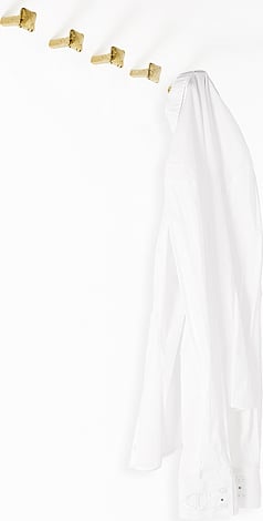 Nástěnné háčky CHIODO NAIL stříbrné