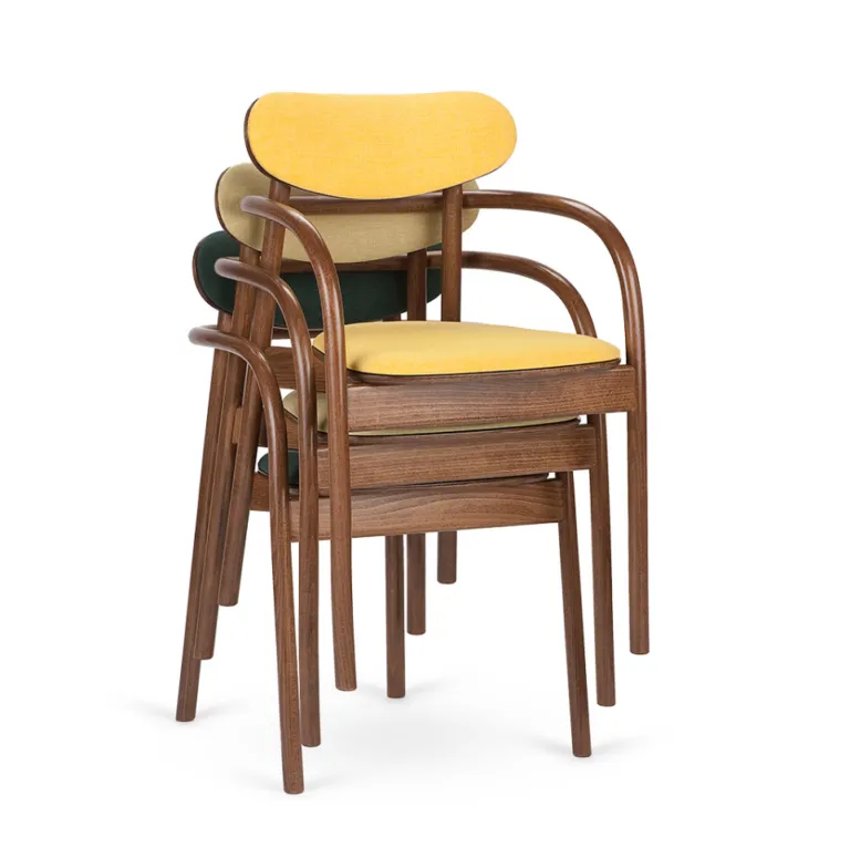 Fotel LA BENDA B-2960 drewno bukowe