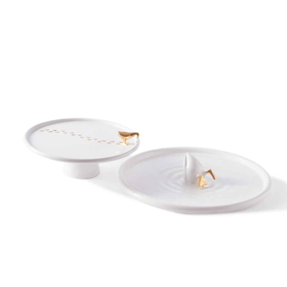 Patera WALKING DUCK biały