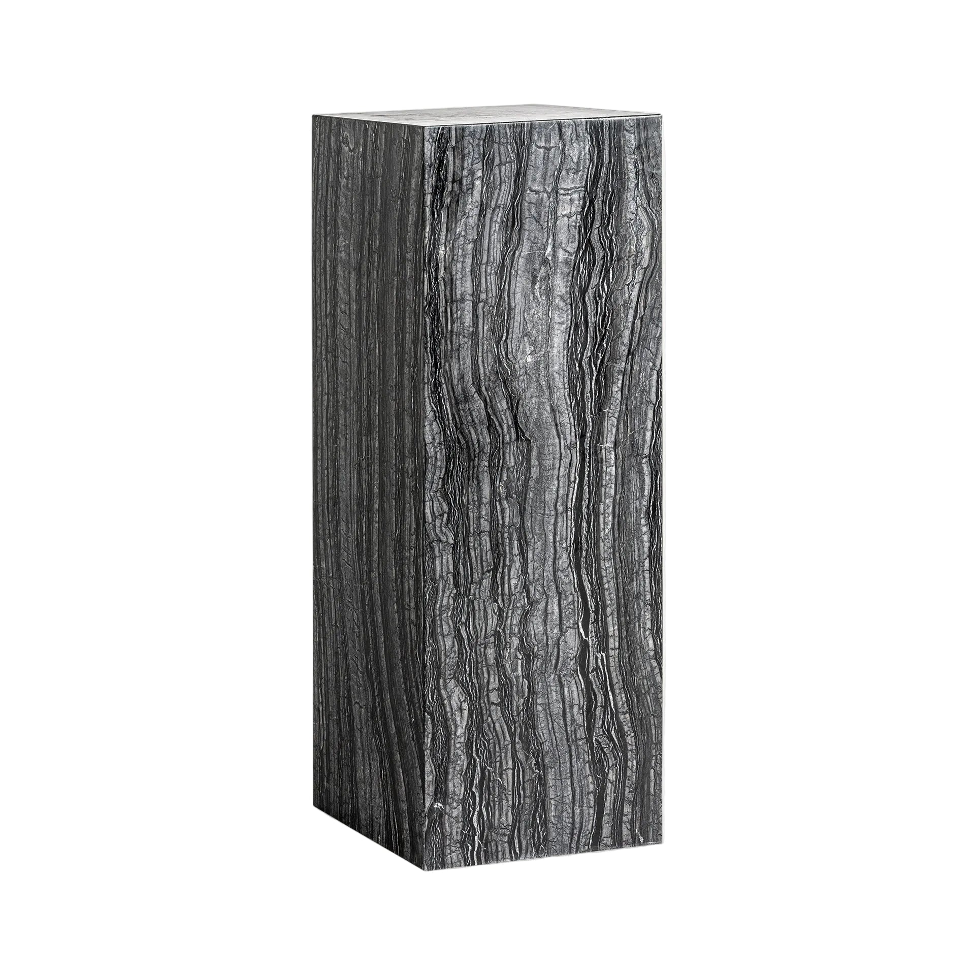 CHAINTRE Side Table Gray Marble