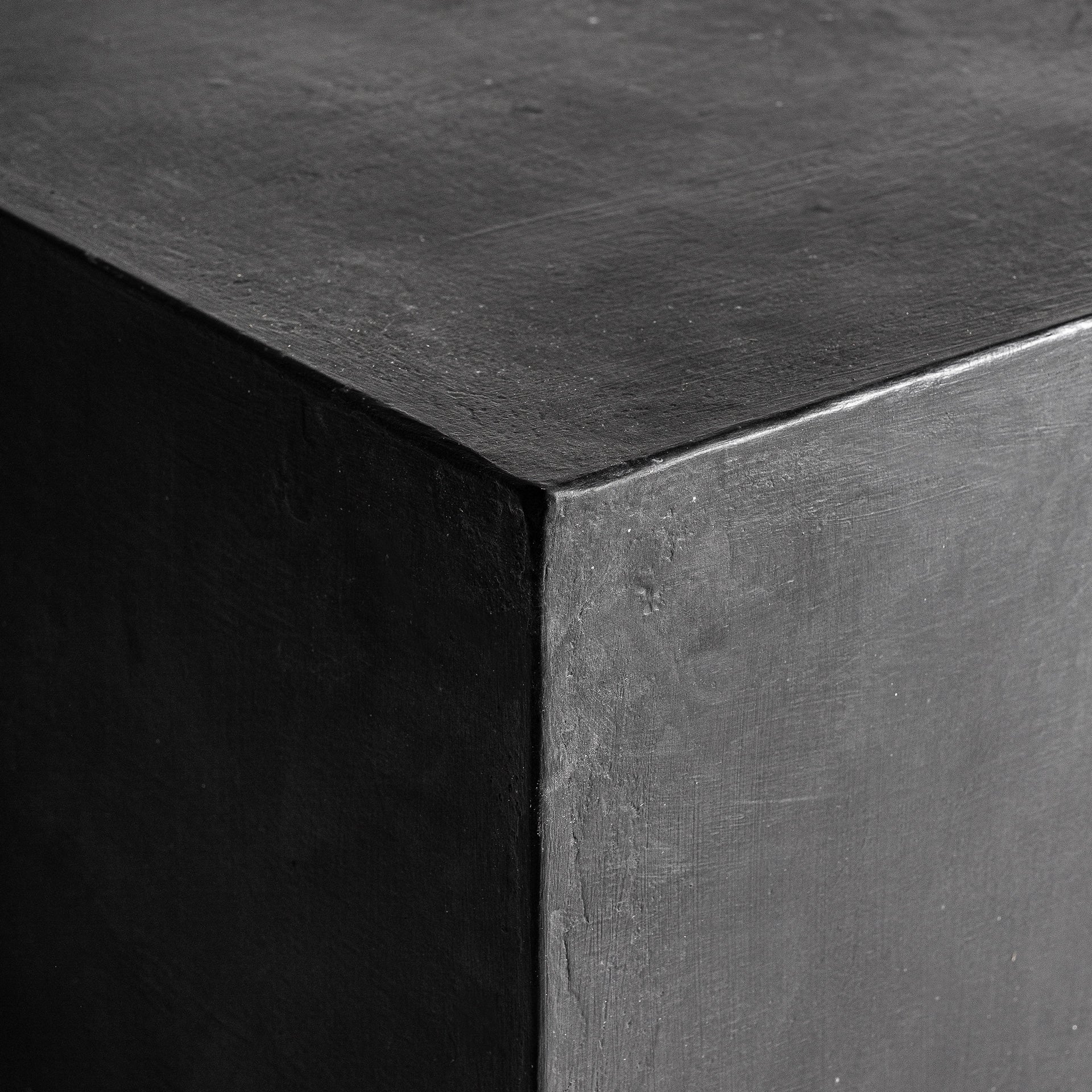 ELIO Side Table Set Black Terracotta