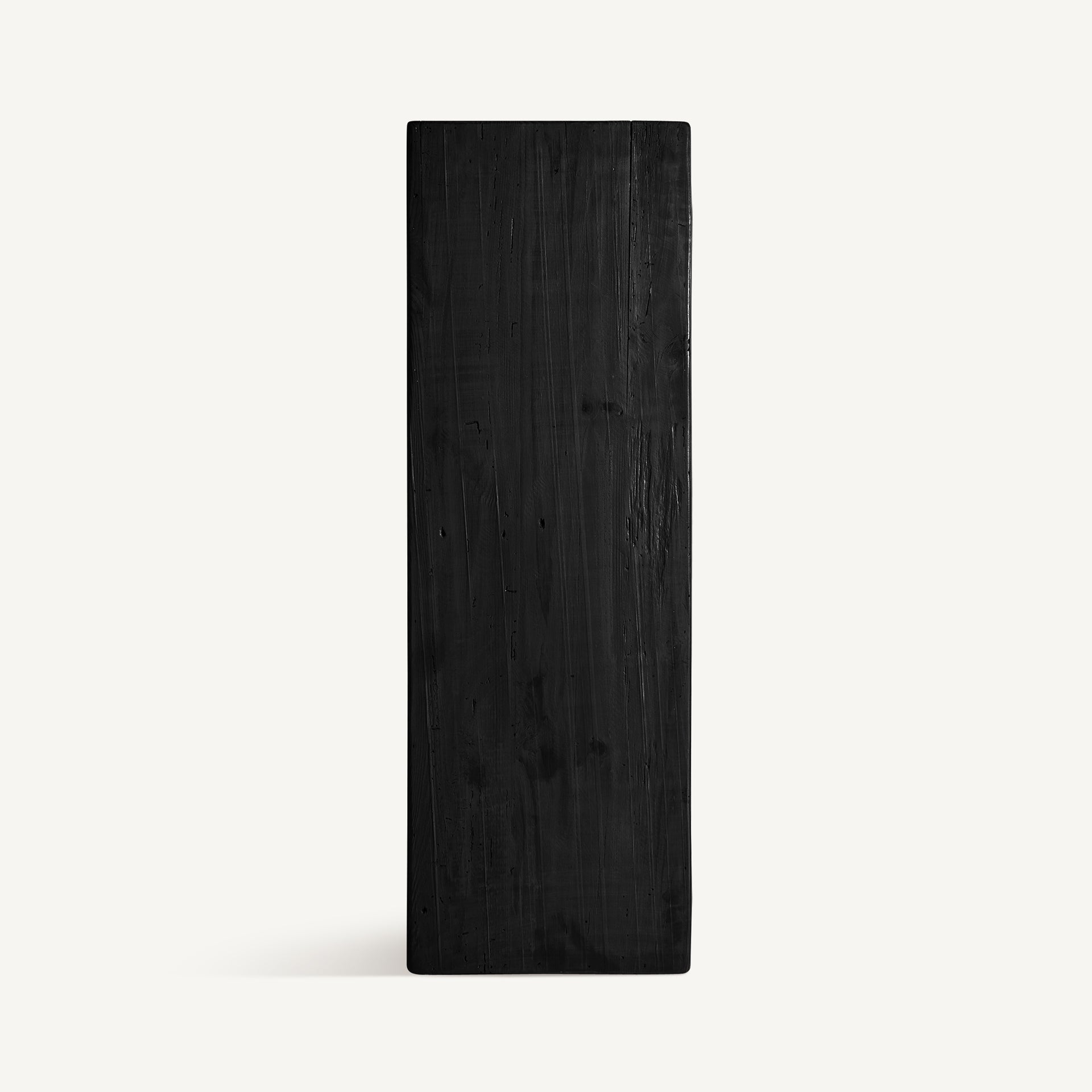 VIEVY Column Black Recycled Pine Wood