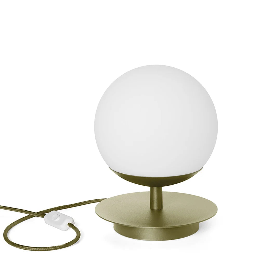 Stolní lampa PLAAT olivová