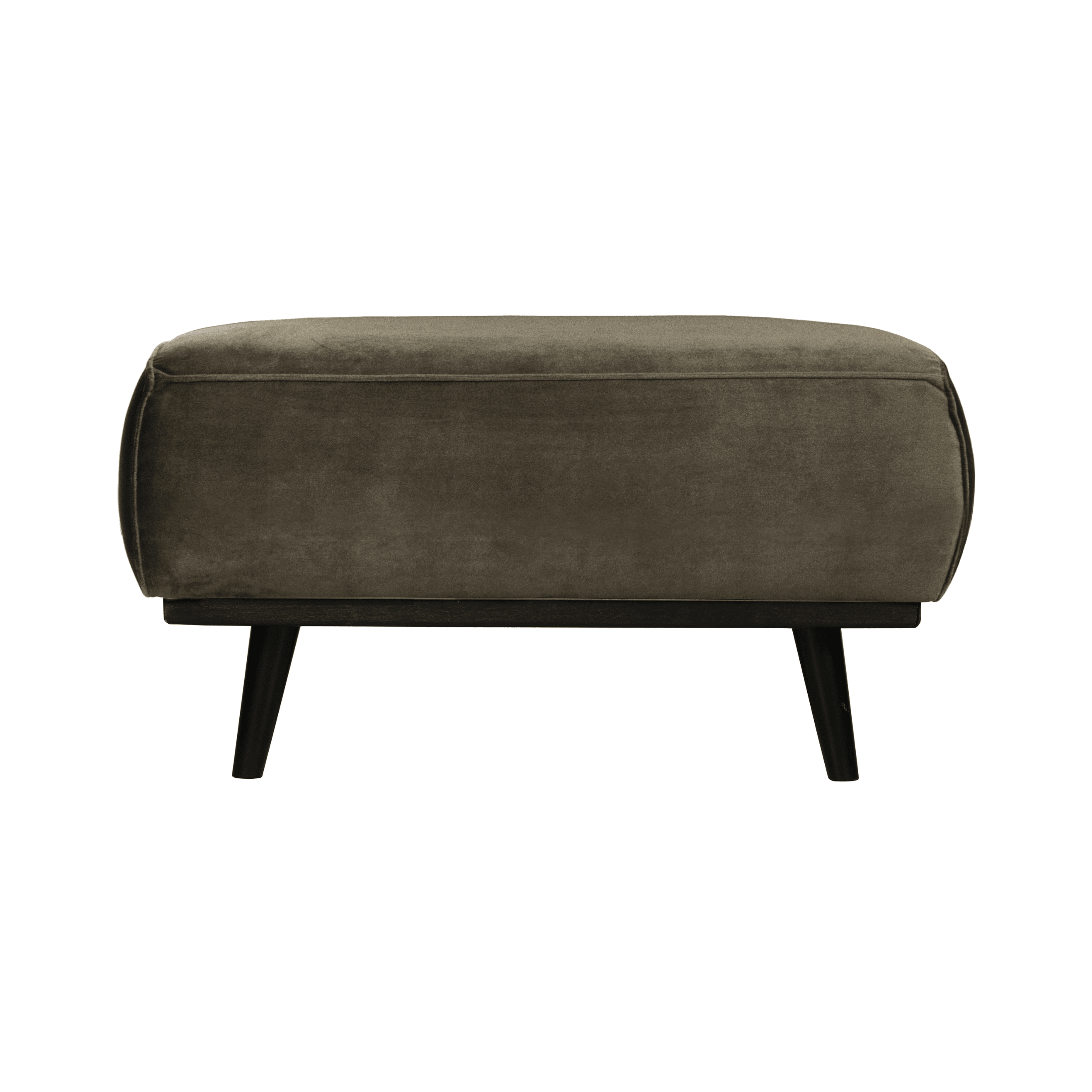 Podnóżek aksamitny STATEMENT ciemnozielony Be Pure    Eye on Design