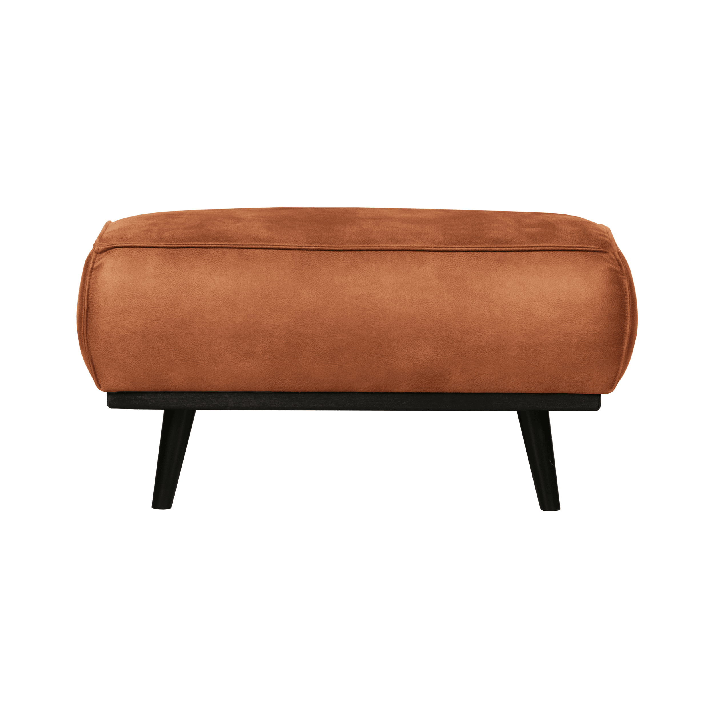 Podnóżek ekoskóra STATEMENT koniakowy Be Pure    Eye on Design