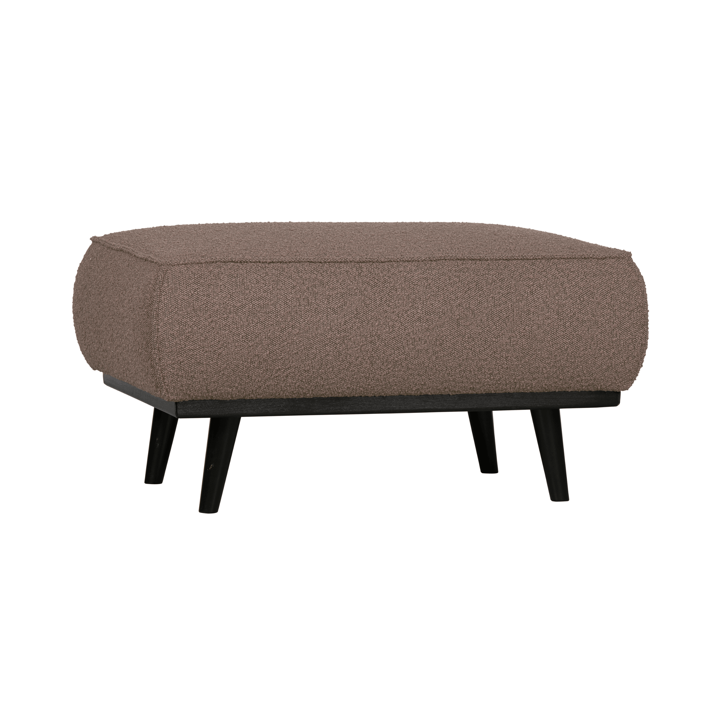 Podnóżek STATEMENT boucle jasnobrązowy Be Pure    Eye on Design