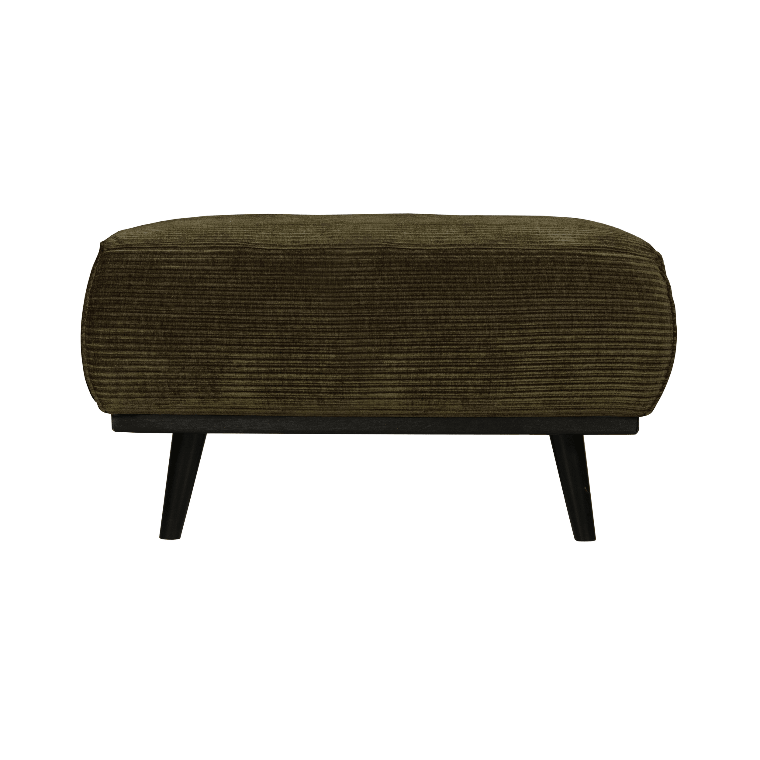 Podnóżek sztruksowy STATEMENT ciemnozielony Be Pure    Eye on Design