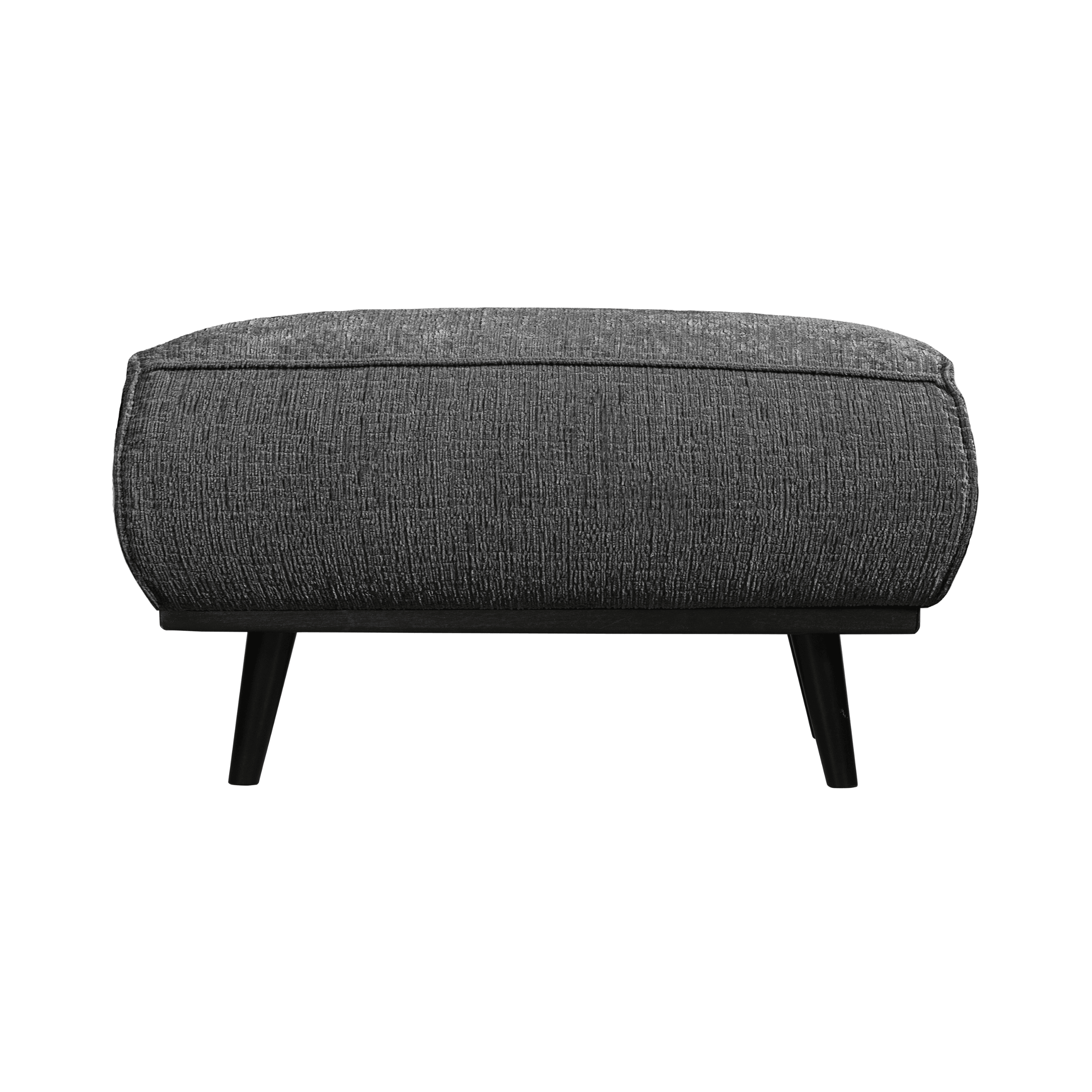 Podnóżek welurowy STATEMENT STRUCTURE ciemnoszary Be Pure    Eye on Design