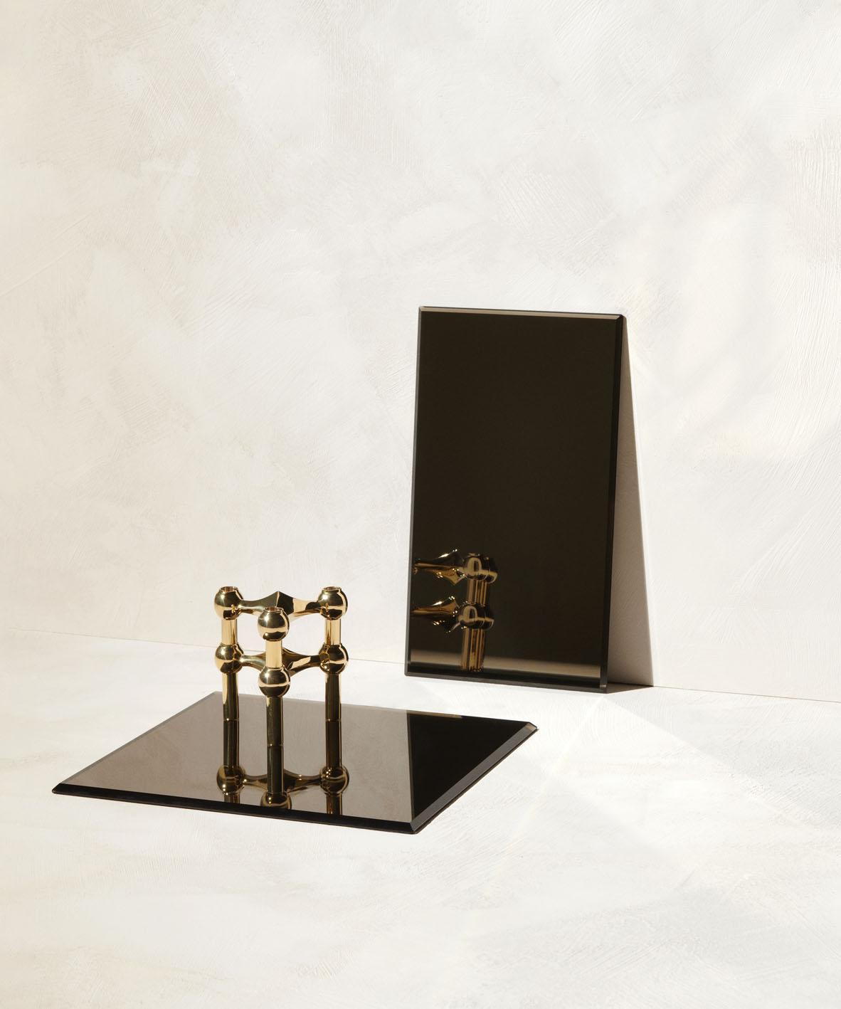 Podstawa szklana STOFF NAGEL przydymiony brąz Stoff Nagel    Eye on Design