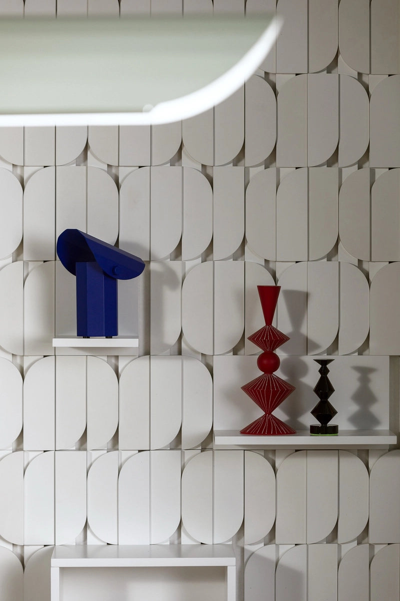 Stolní lampa APOLIN kobaltová