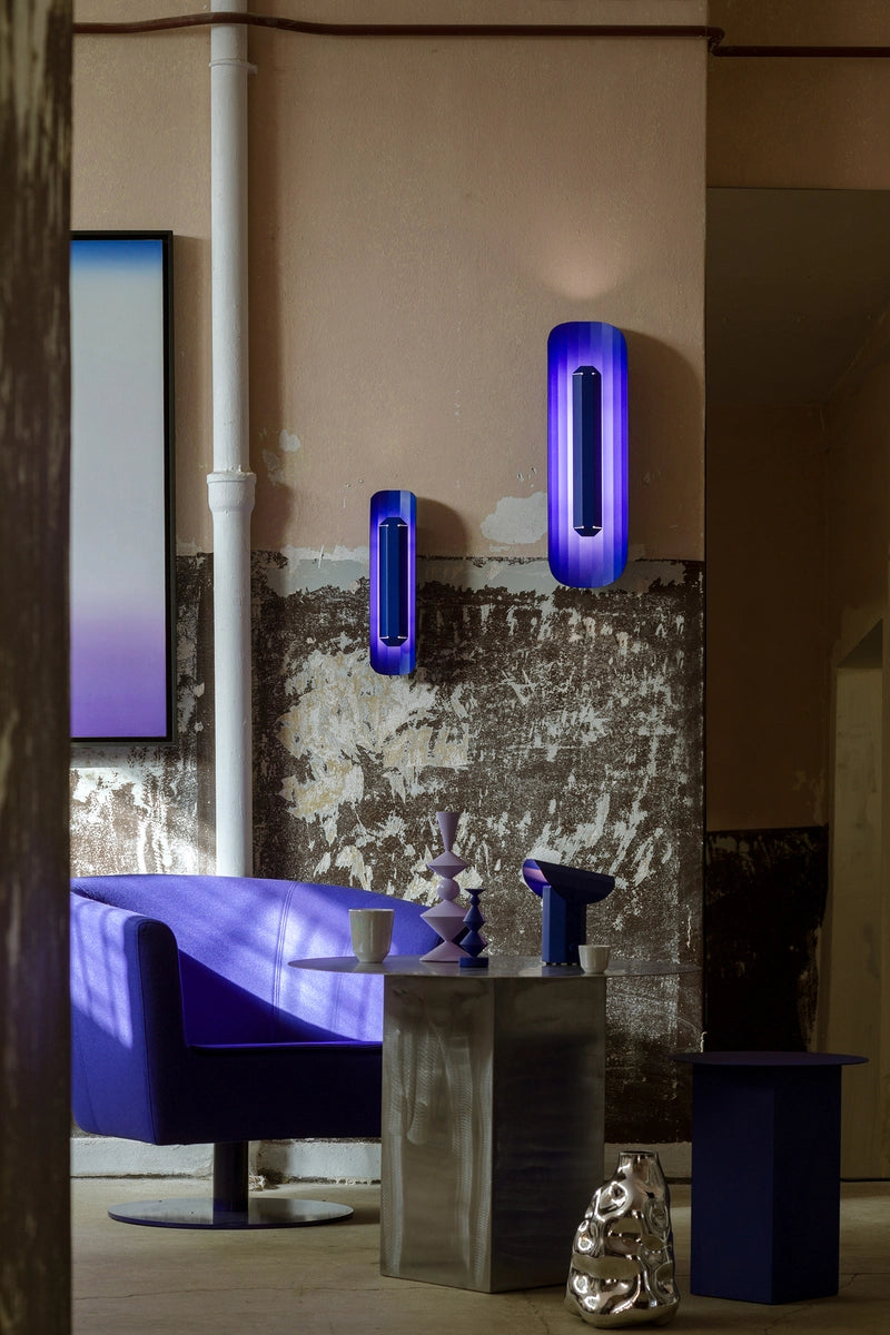 Stolní lampa APOLIN kobaltová