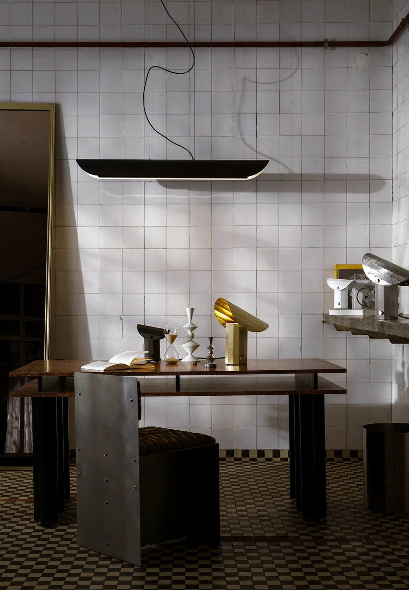 Lampa wisząca liniowa APOLIN biały