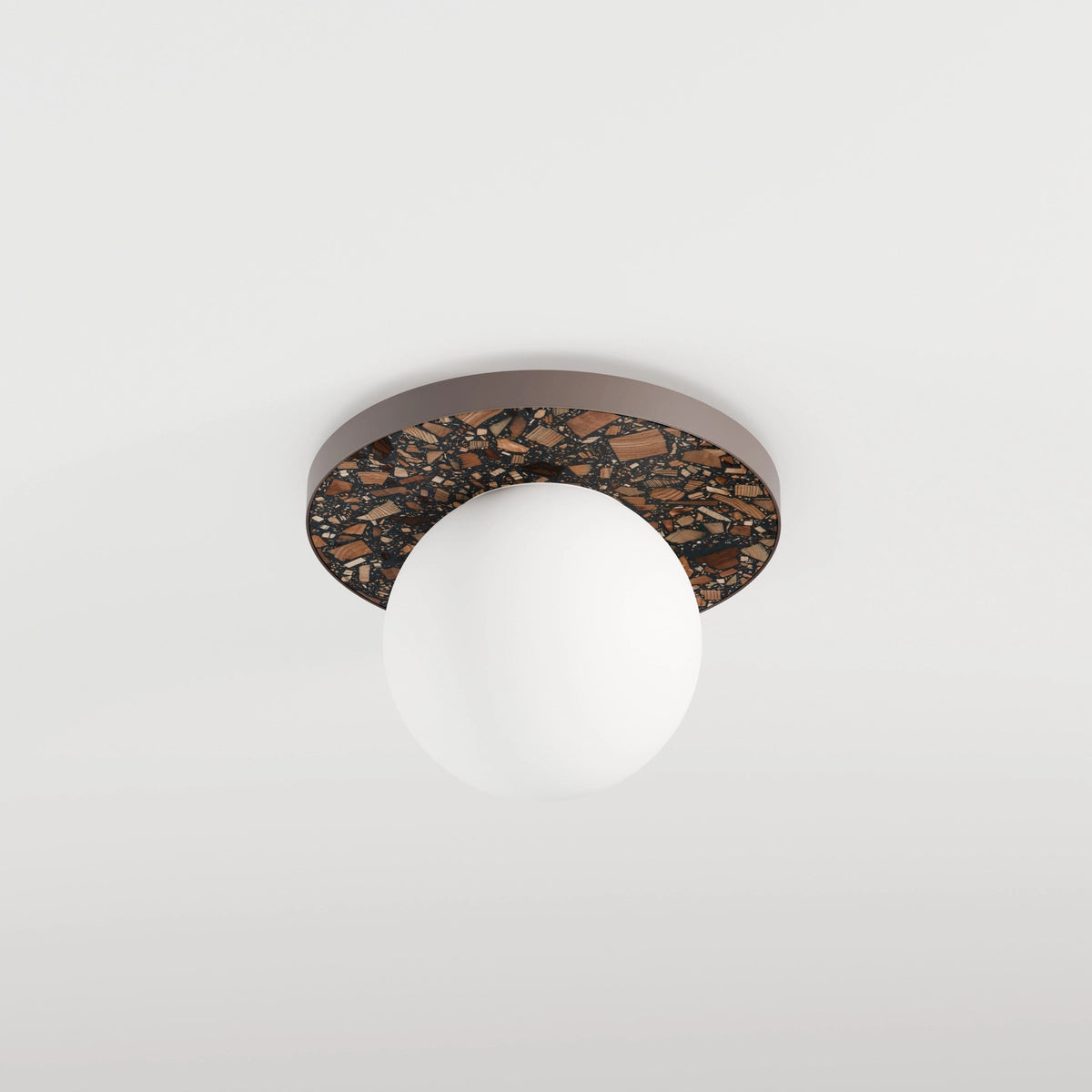 LEGRA brown ceiling light