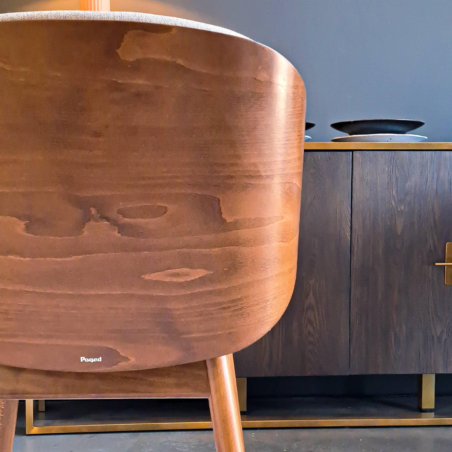 Krzesło ARIA B-5310 WW tapicerowany