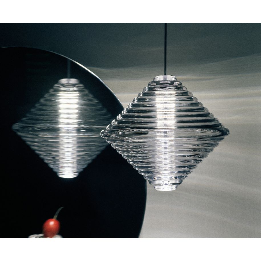 Závěsné svítidlo PRESS sklo