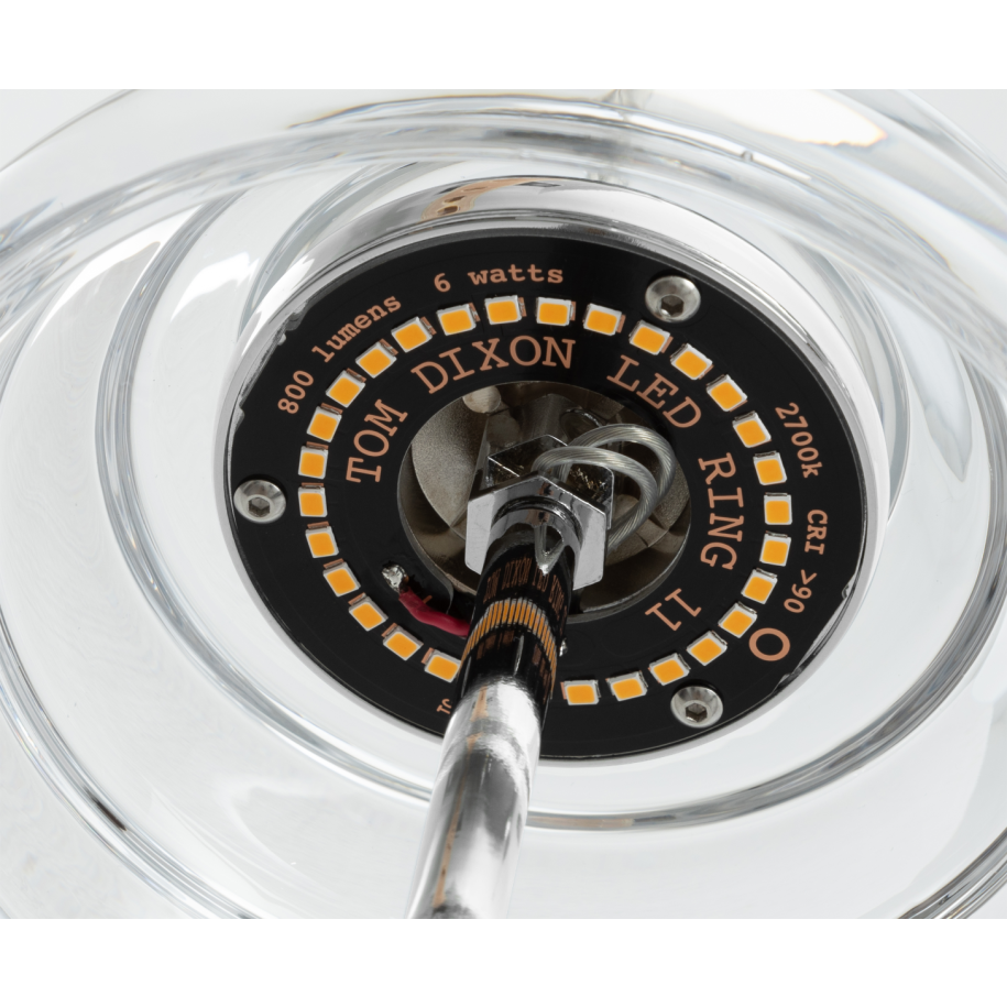 Závěsné svítidlo PRESS sklo