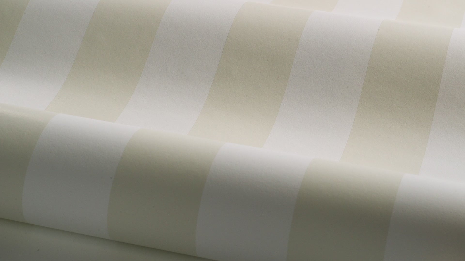 Non-woven paper wallpaper in stripes FALSTERBO STRIPE white with light beige