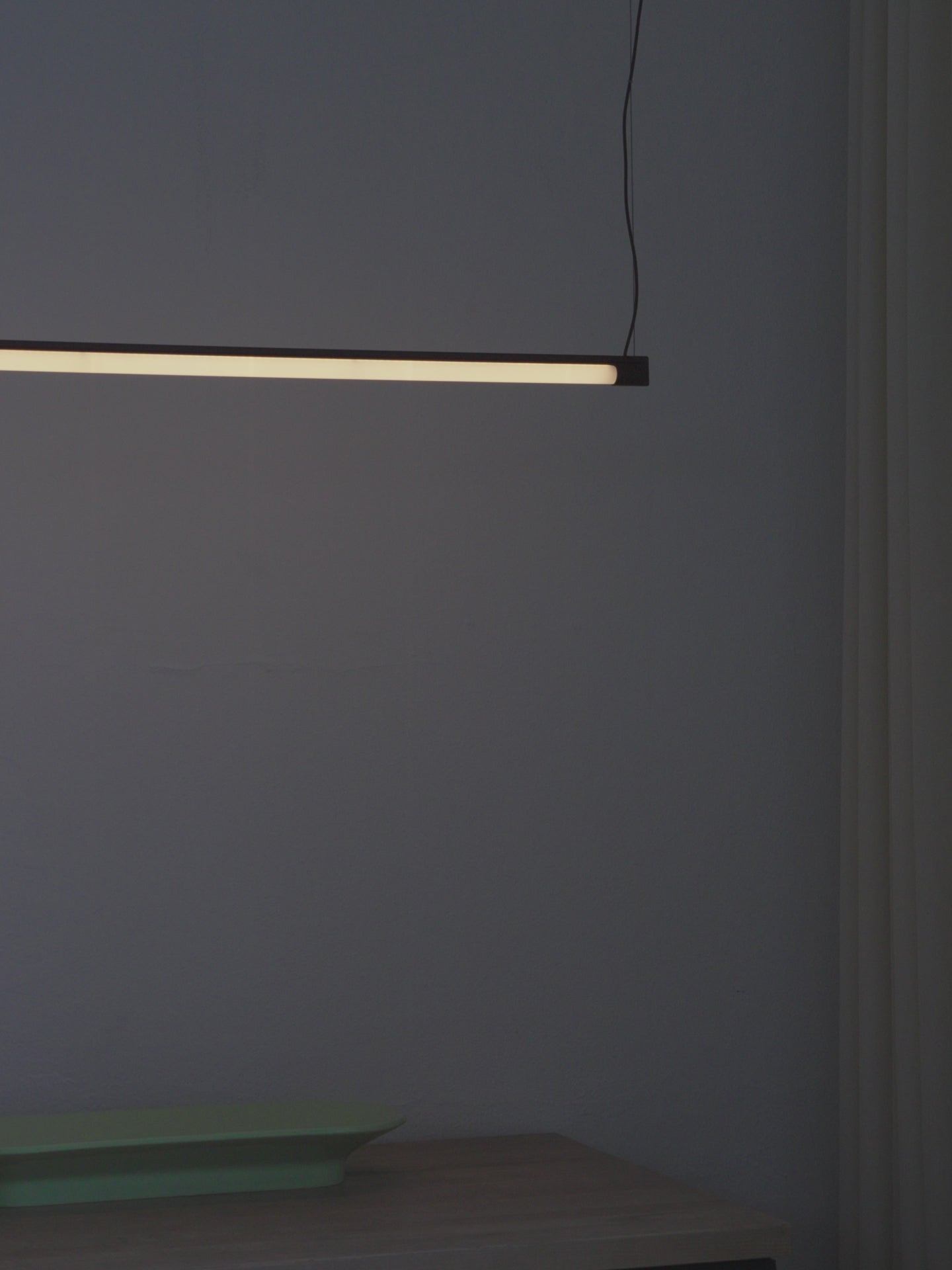 Závěsná lampa FINE černá