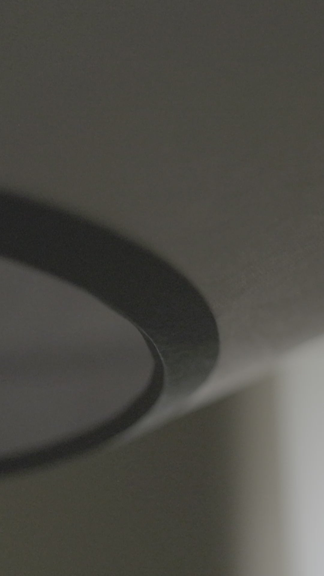 White with black kite hanging lamp with black