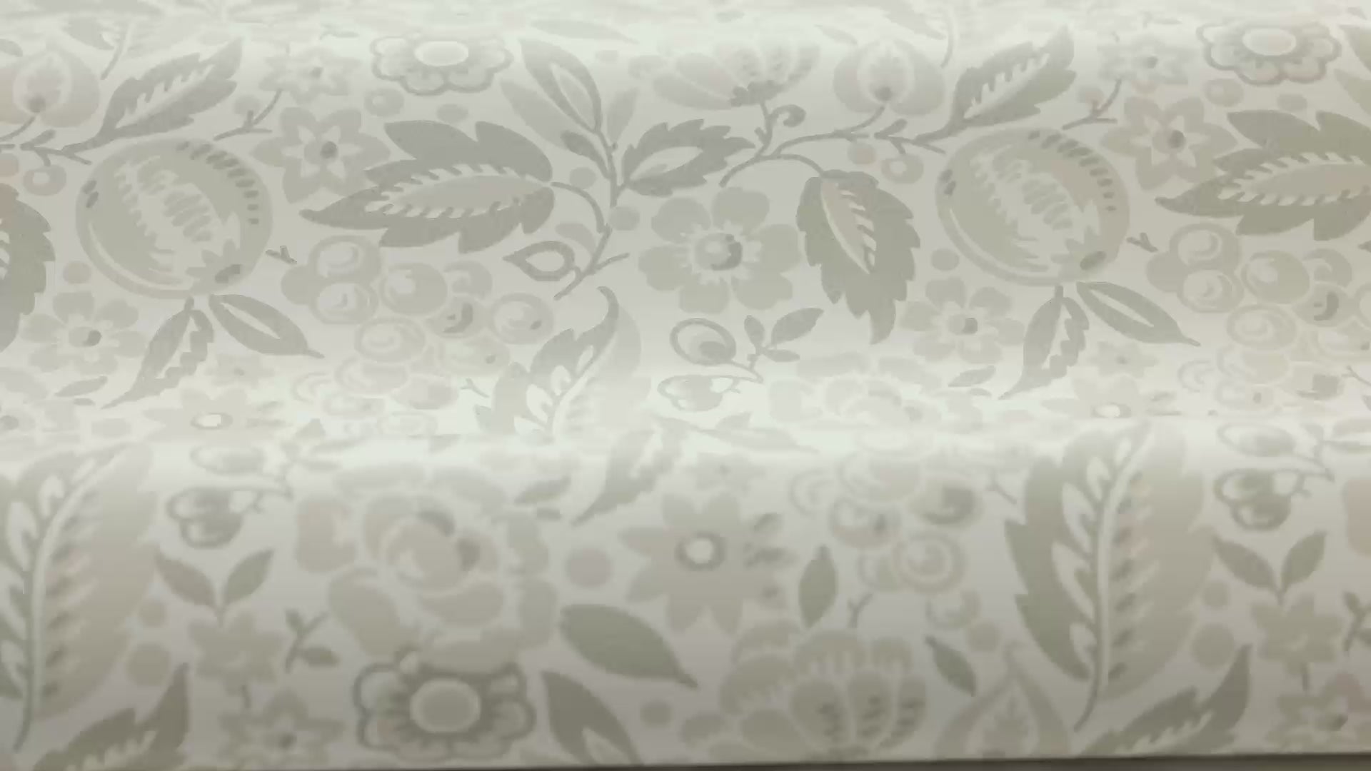 Tapeta s rostlinným motivem květin ELISE béžová