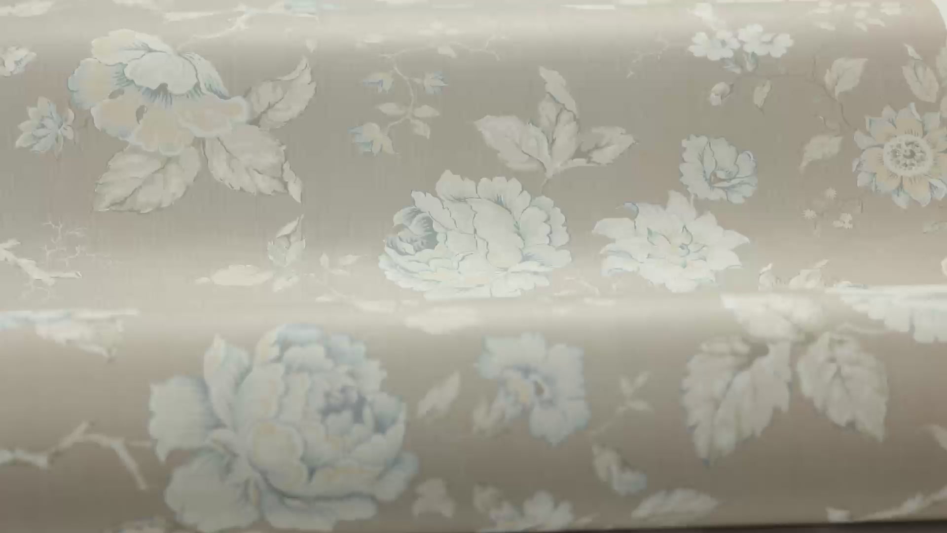 Tapeta s rostlinným motivem ROSENTRAD světle hnědá