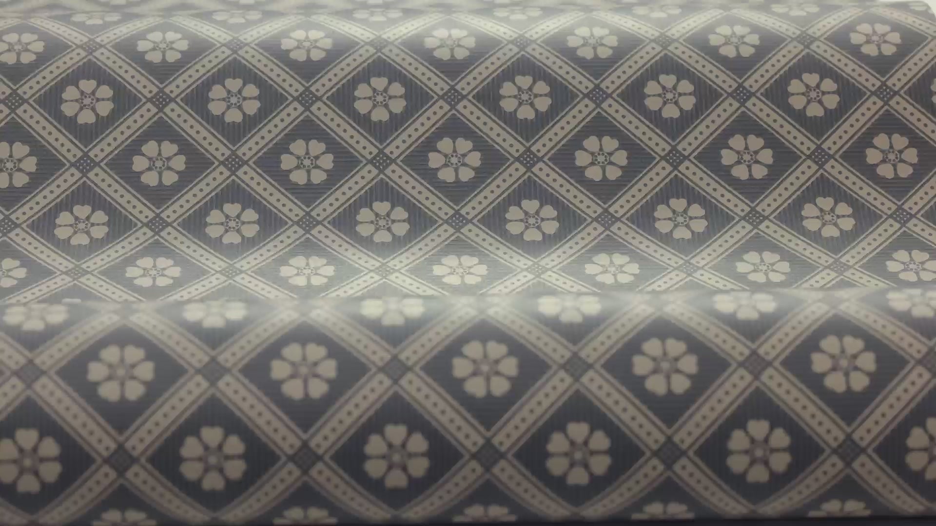 Tapeta s geometrickým vzorem LOVE hnědá