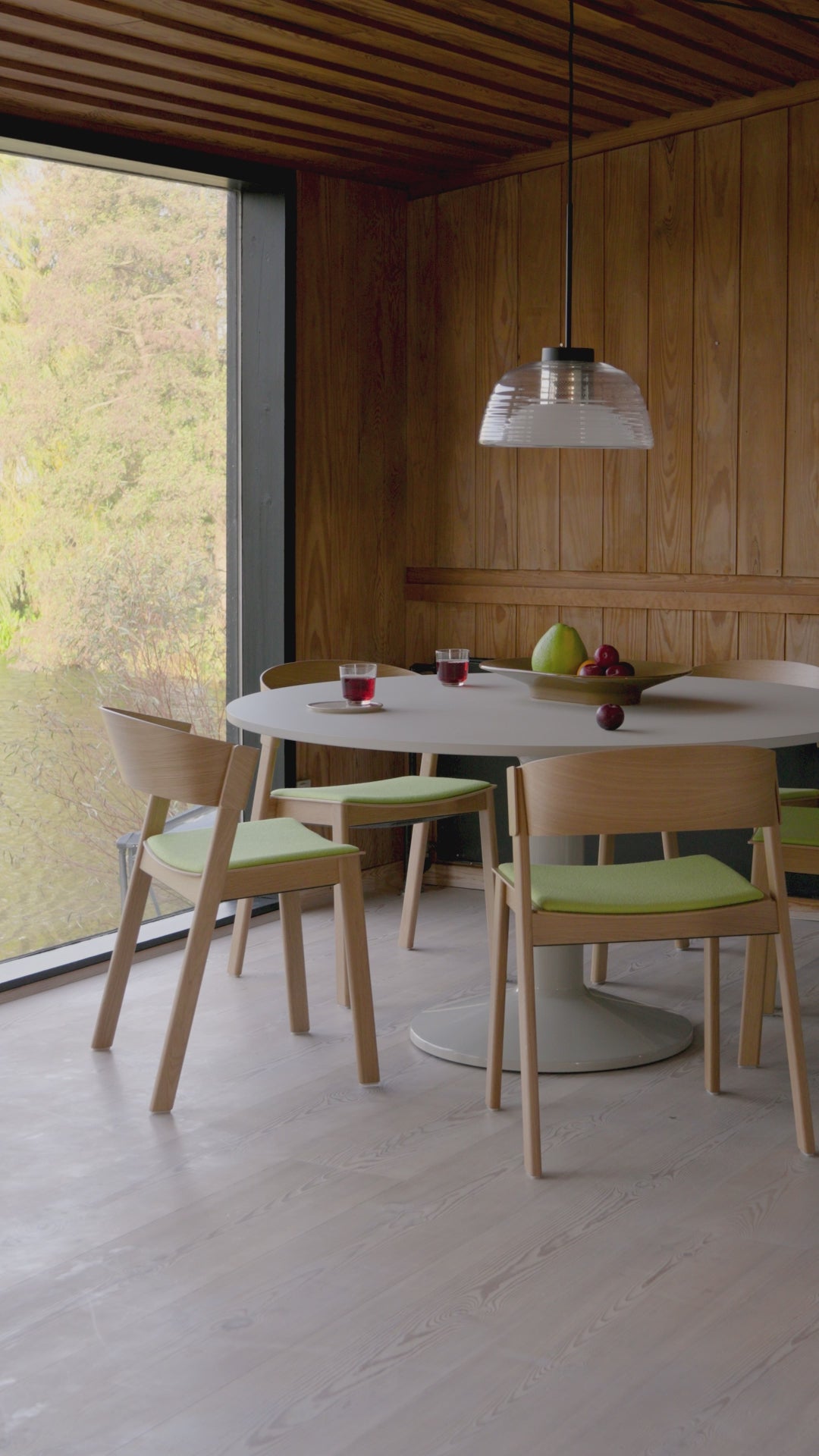 COVER Chair - Customizable with a Dark Oak Base