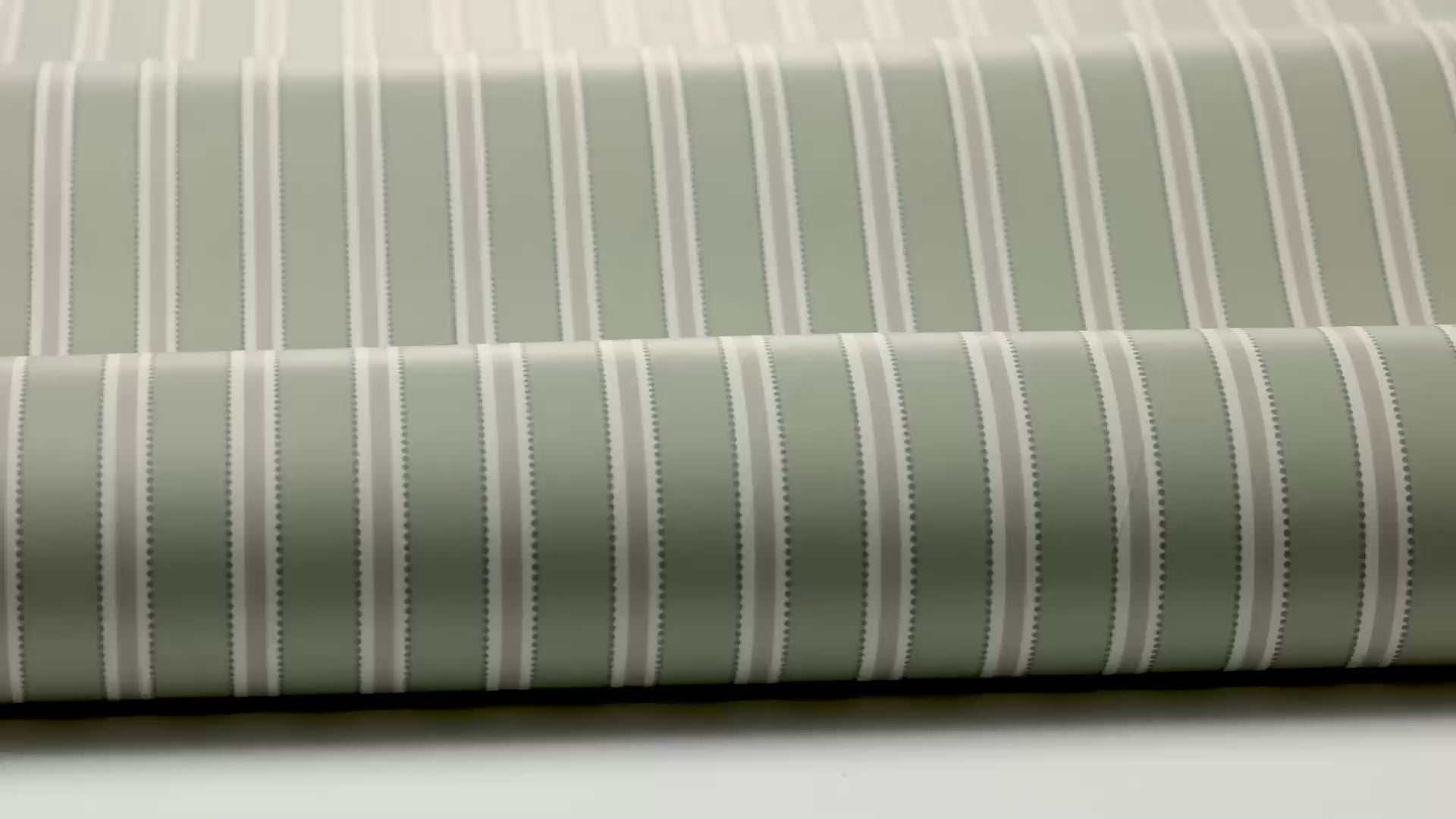 Striped Wallpaper PÄRLRAND Green and White