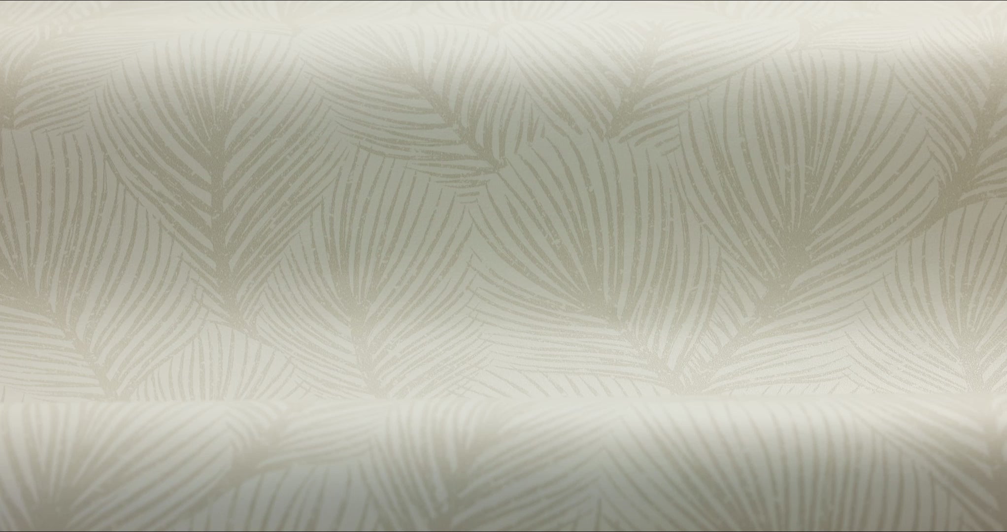 Tapeta s rostlinným motivem v barvě béžové PINE TREE