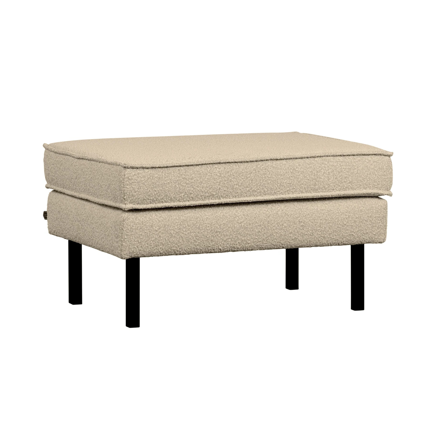 Podnožník RODEO béžový bouclé