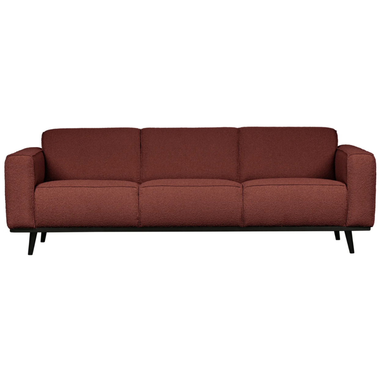 Pohovka 3-osobová STATEMENT boucle kaštanová