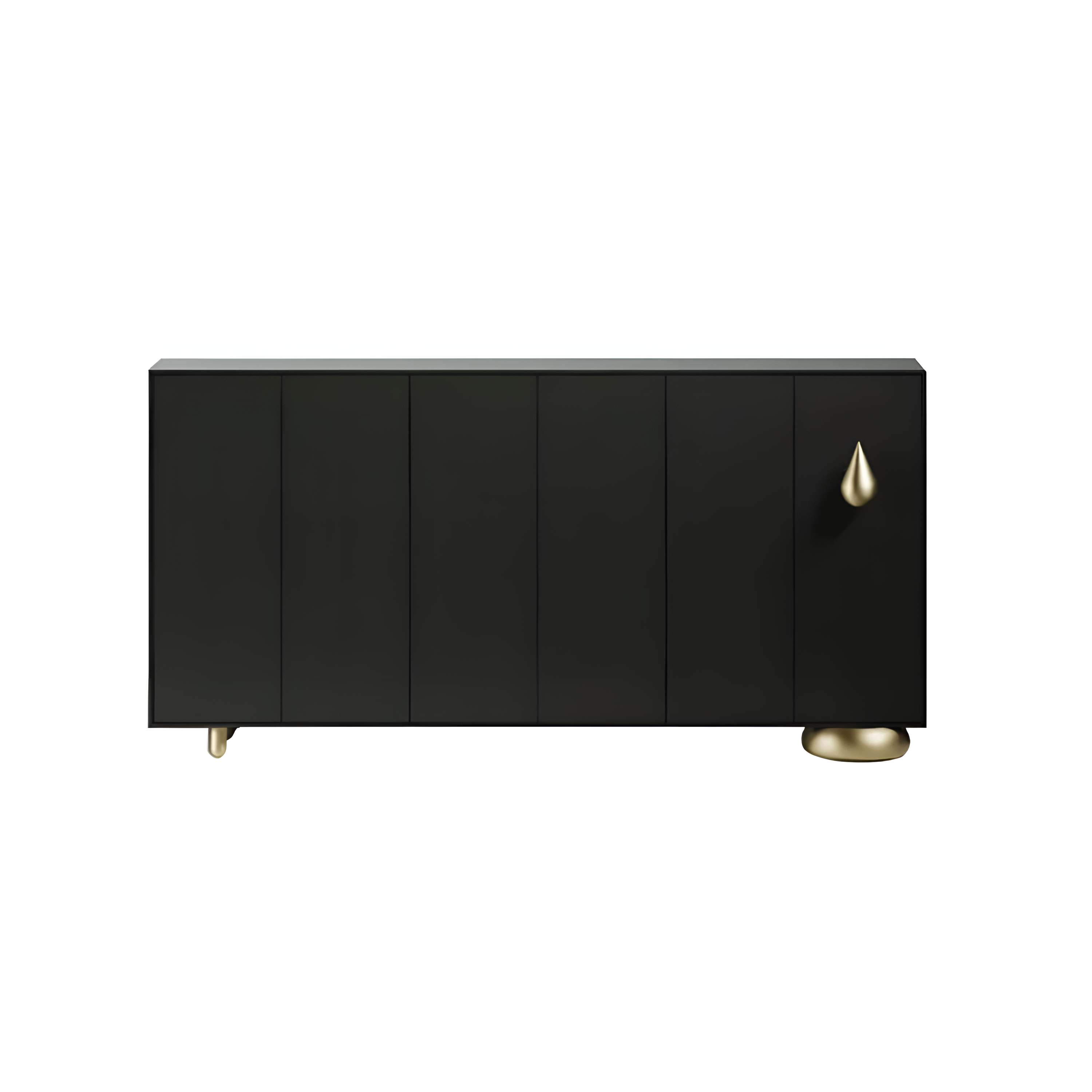 Freeze mosa black chest of drawers