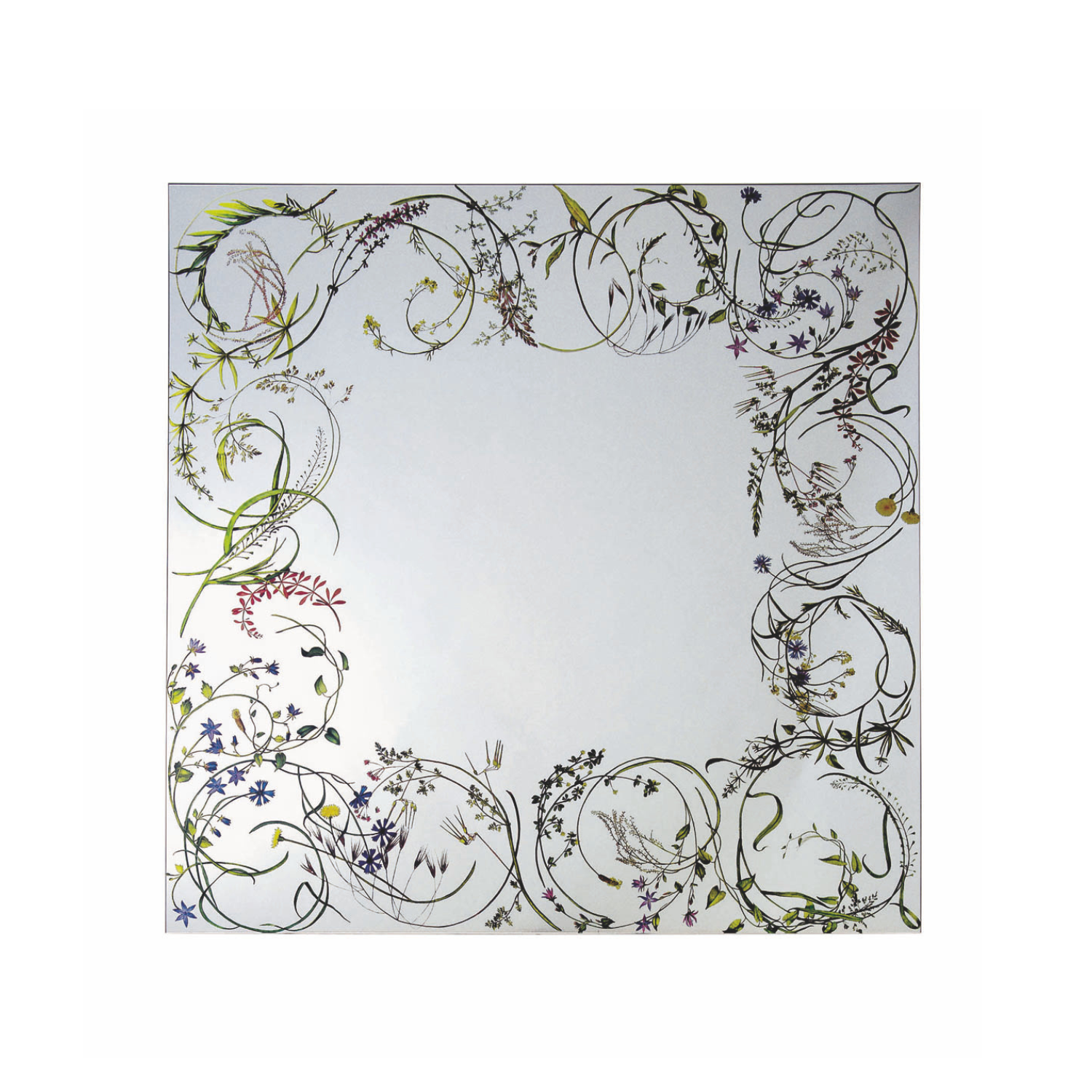 Lustr EGESO květinový potisk