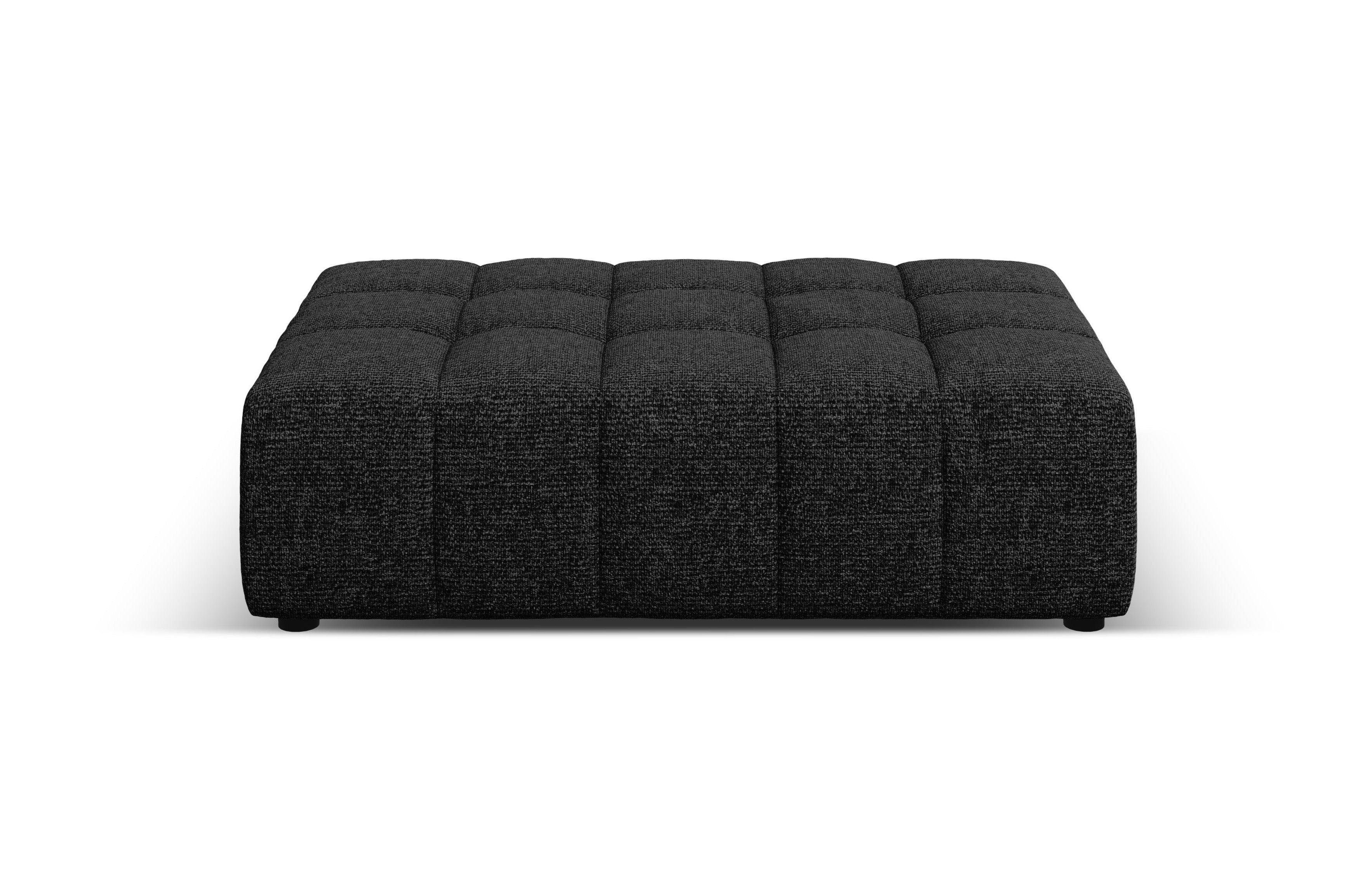 Puf CHICAGO czarny szenil Cosmopolitan Design    Eye on Design