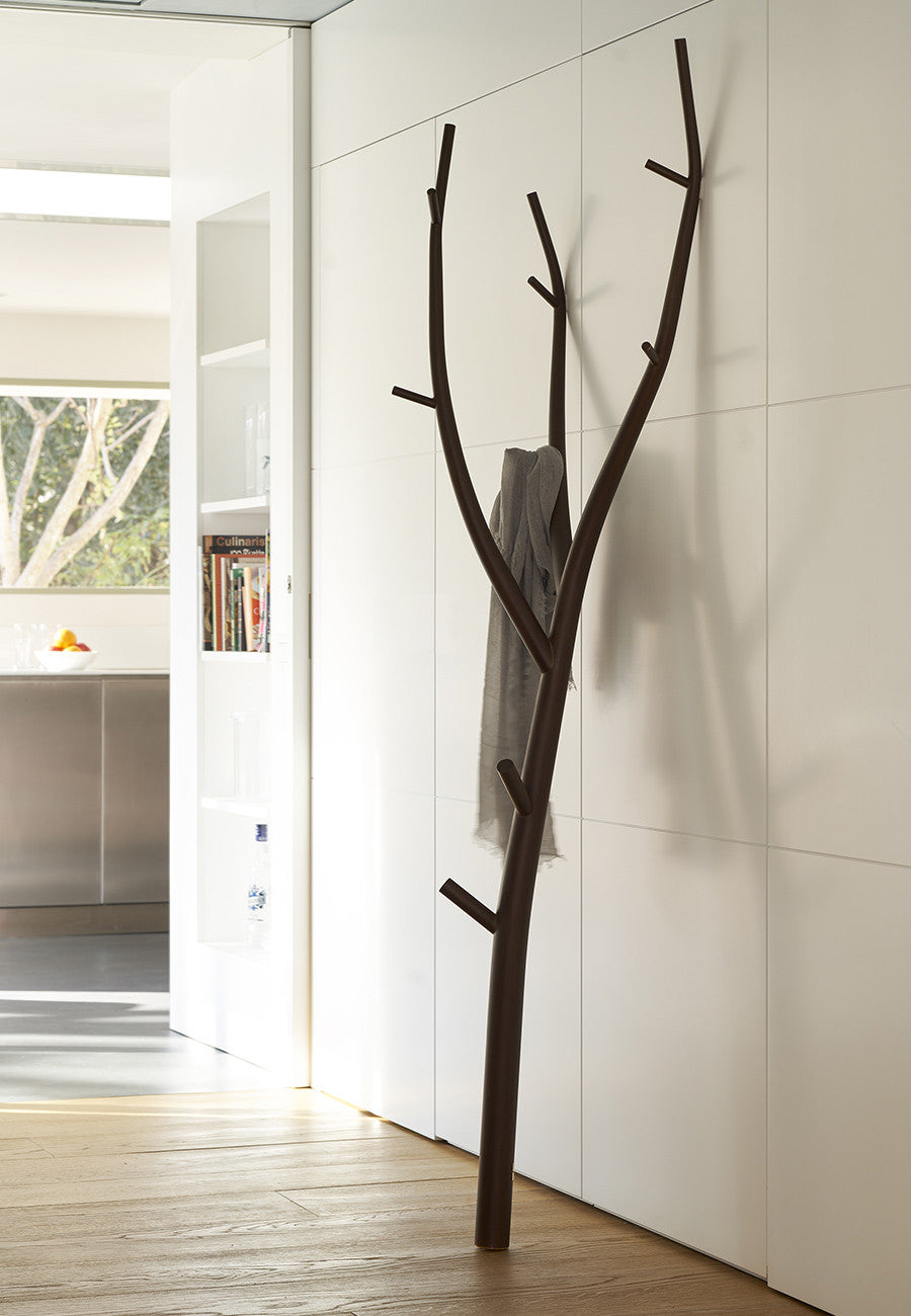 RAMO white standing coat rack